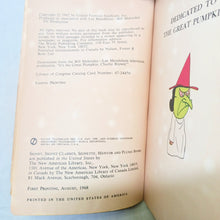 Load image into Gallery viewer, It&#39;s The Great Pumpkin Charlie Brown Peanuts First Printing 1968 - TulipStuff
