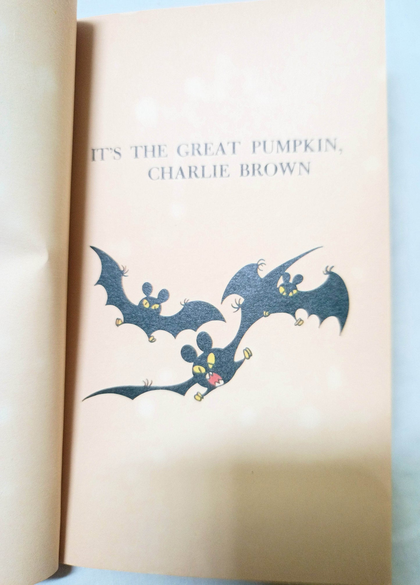 It's The Great Pumpkin Charlie Brown Peanuts First Printing 1968 - TulipStuff