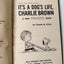 It's A Dog's Life Charlie Brown Peanuts Charles M Schulz Hardcover 1962 - TulipStuff