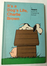 Load image into Gallery viewer, It&#39;s A Dog&#39;s Life Charlie Brown Peanuts Charles M Schulz Hardcover 1962 - TulipStuff
