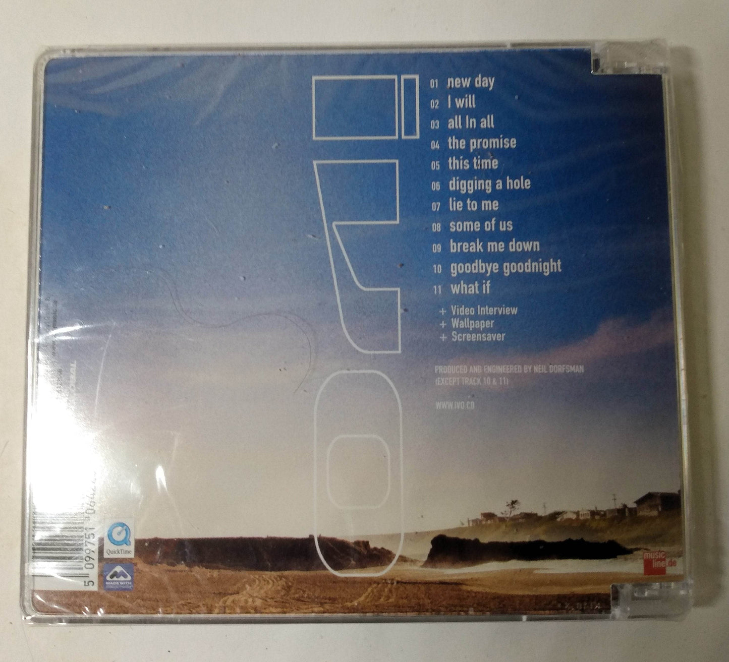 Ivo All In All Swiss Alternative Pop Rock Album CD Transocean 2003 - TulipStuff