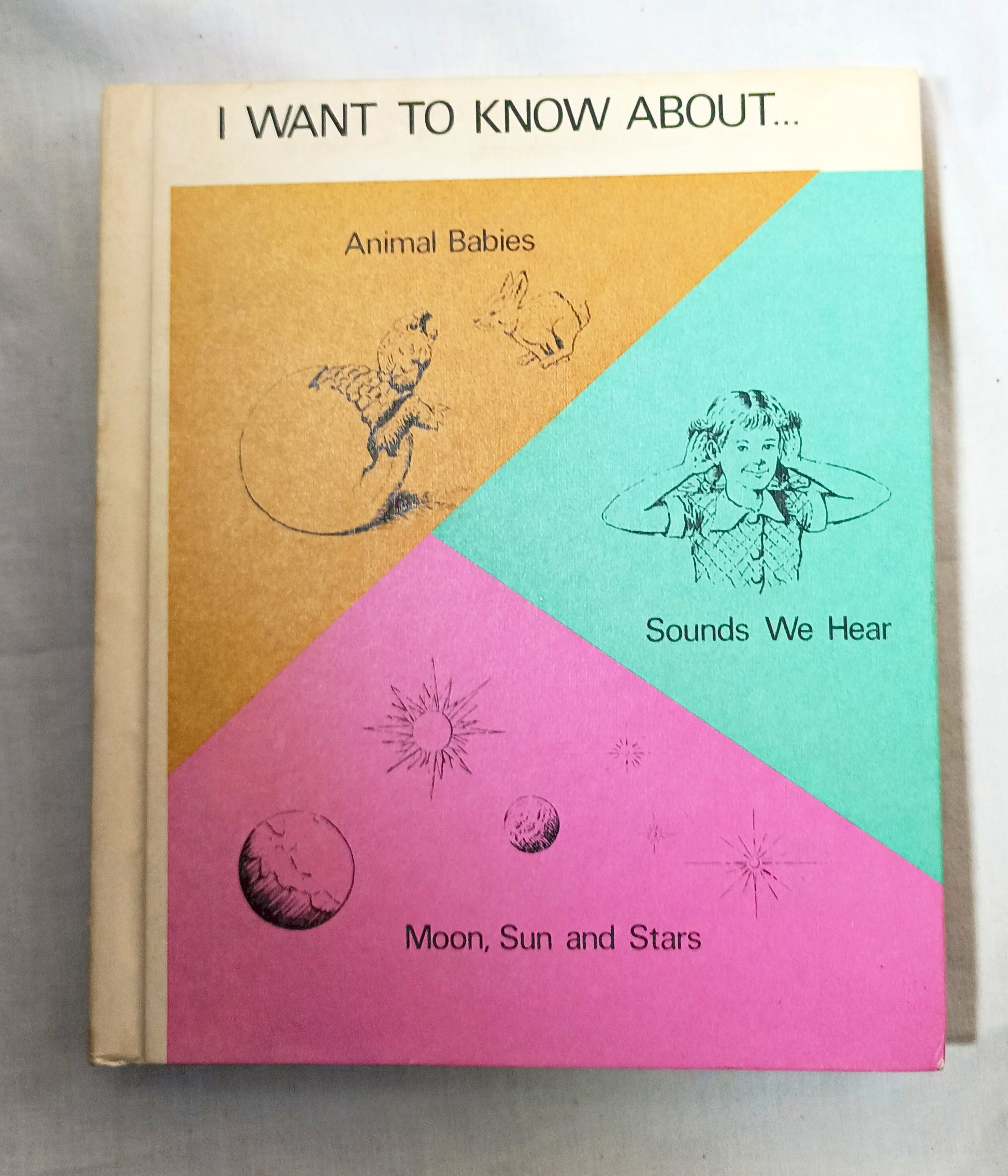 I Want To Know About Animal Babies Sounds We Hear Moon Sun Stars 1955 - Tuliptuff