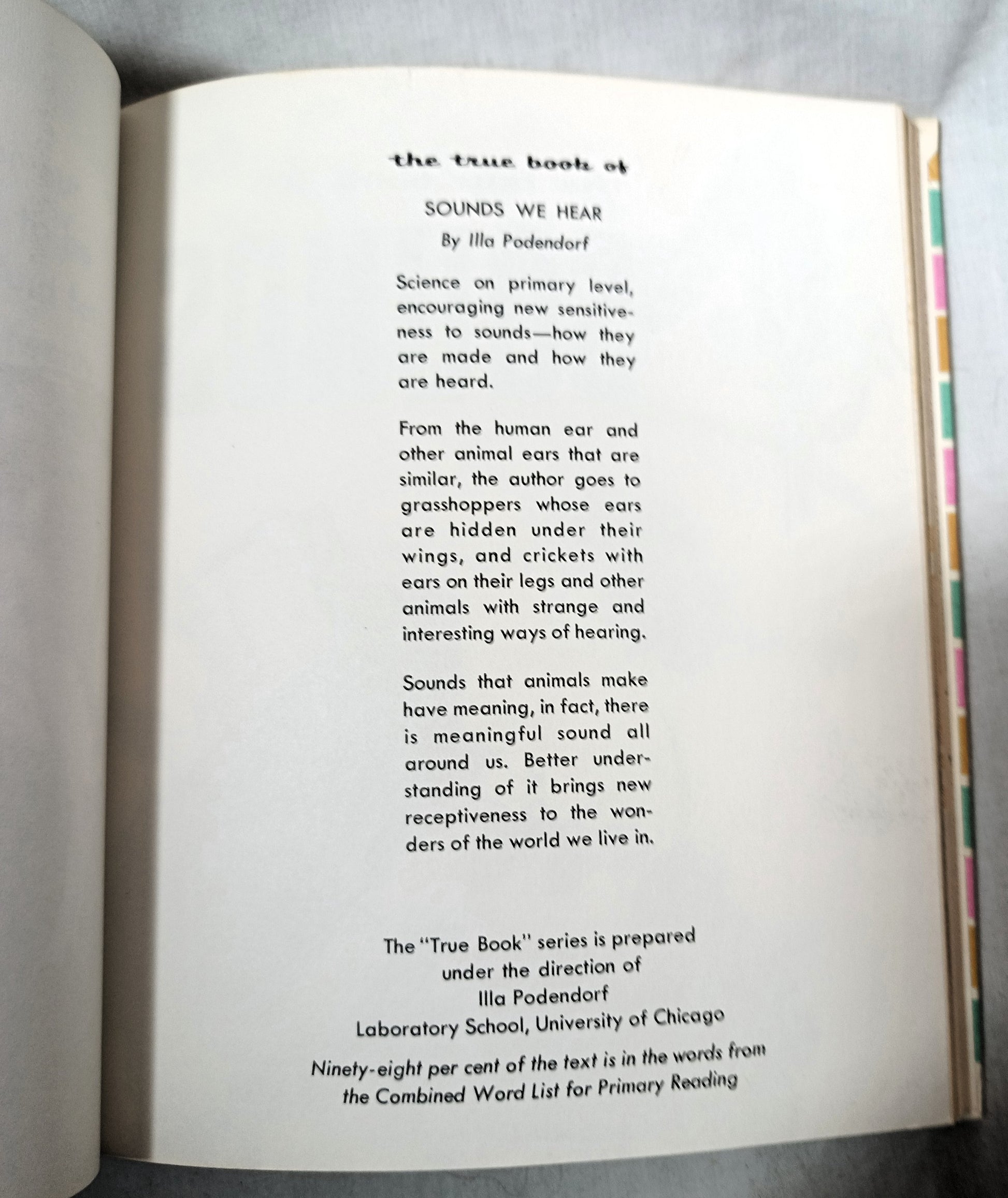 I Want To Know About Animal Babies Sounds We Hear Moon Sun Stars 1955 - Tuliptuff
