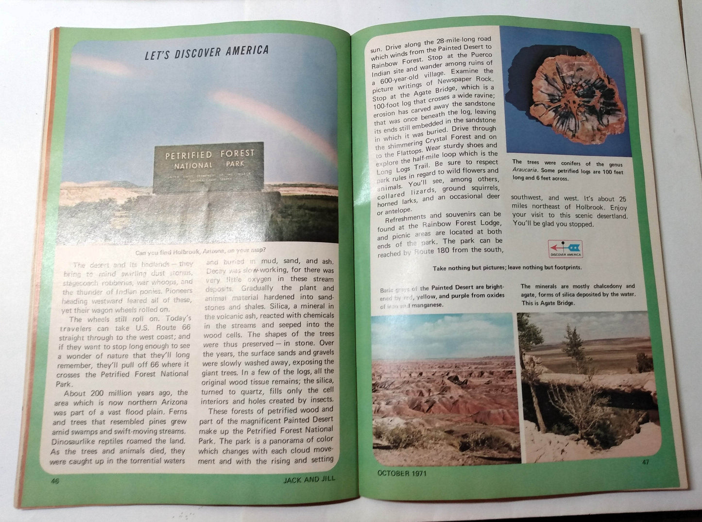 Jack and Jill Magazine Halloween Issue October 1971 Linotype Machines - TulipStuff