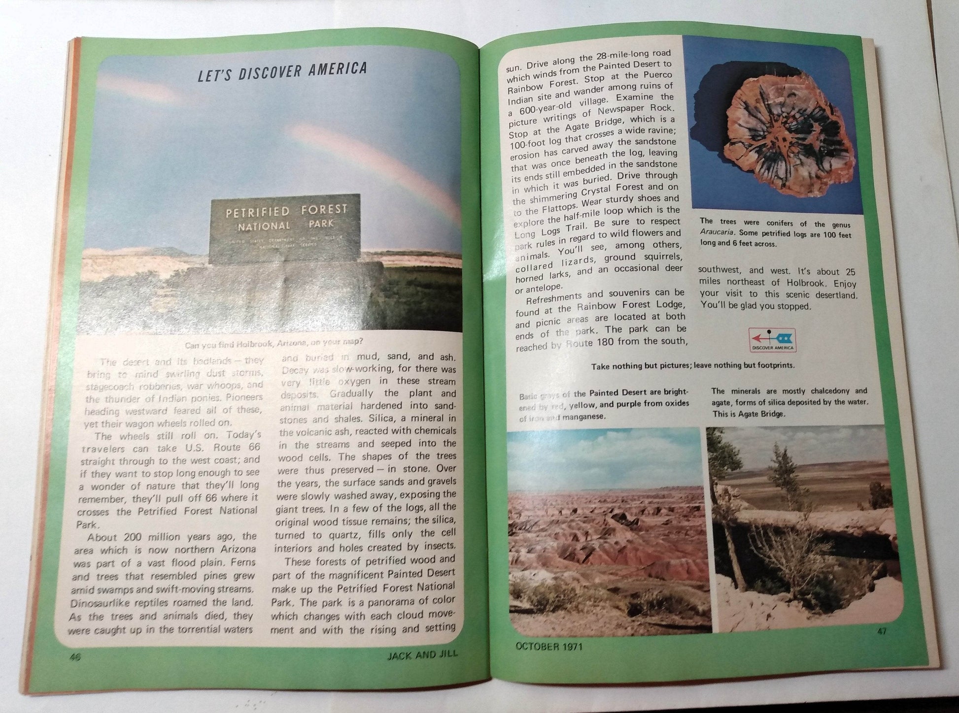 Jack and Jill Magazine Halloween Issue October 1971 Linotype Machines - TulipStuff