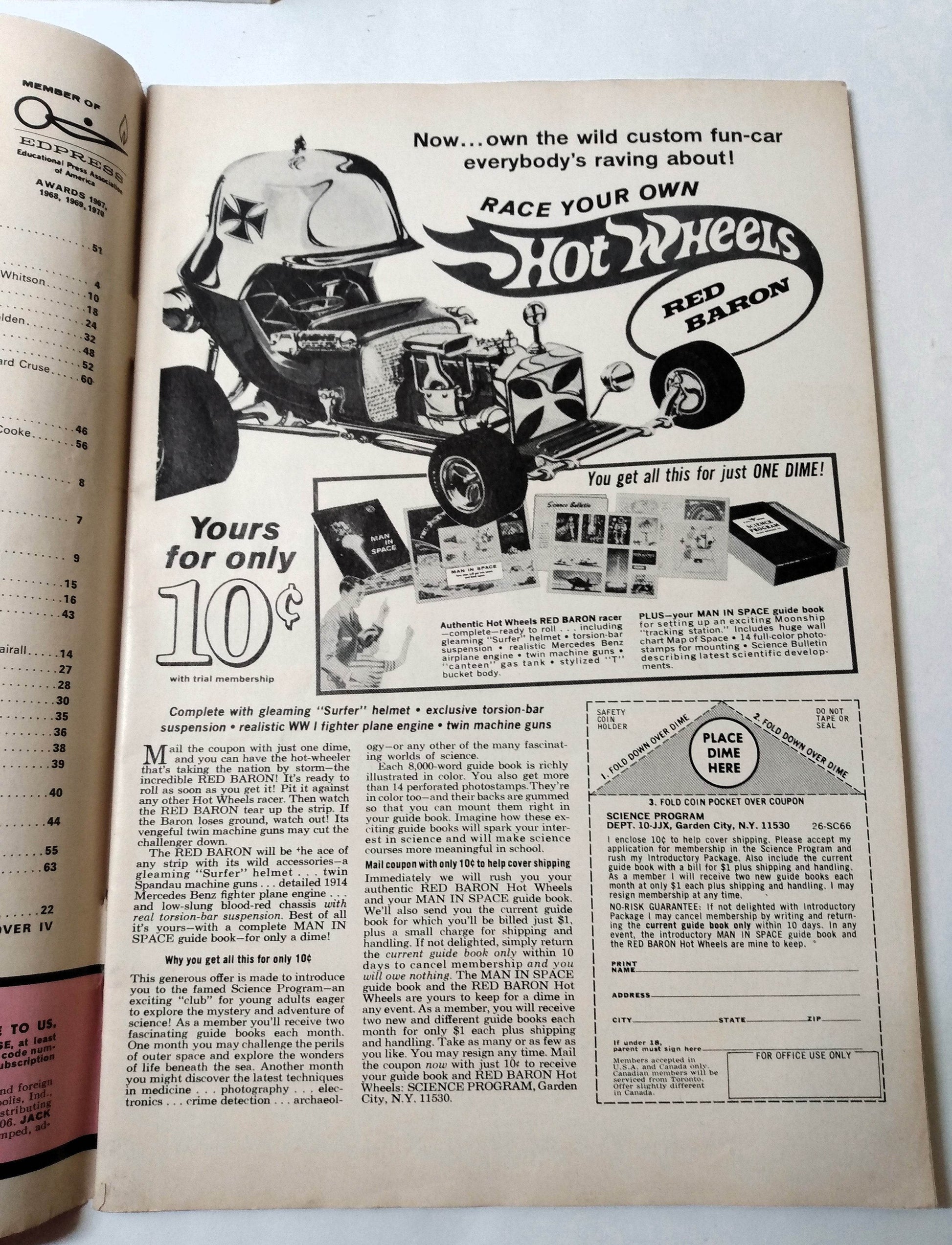 Jack and Jill Magazine Halloween Issue October 1971 Linotype Machines - TulipStuff