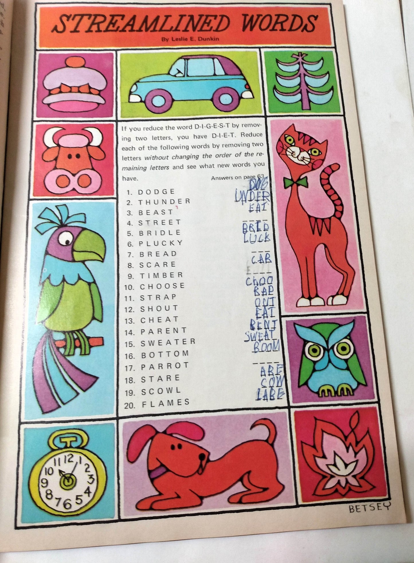 Jack and Jill Magazine Halloween Issue October 1971 Linotype Machines - TulipStuff