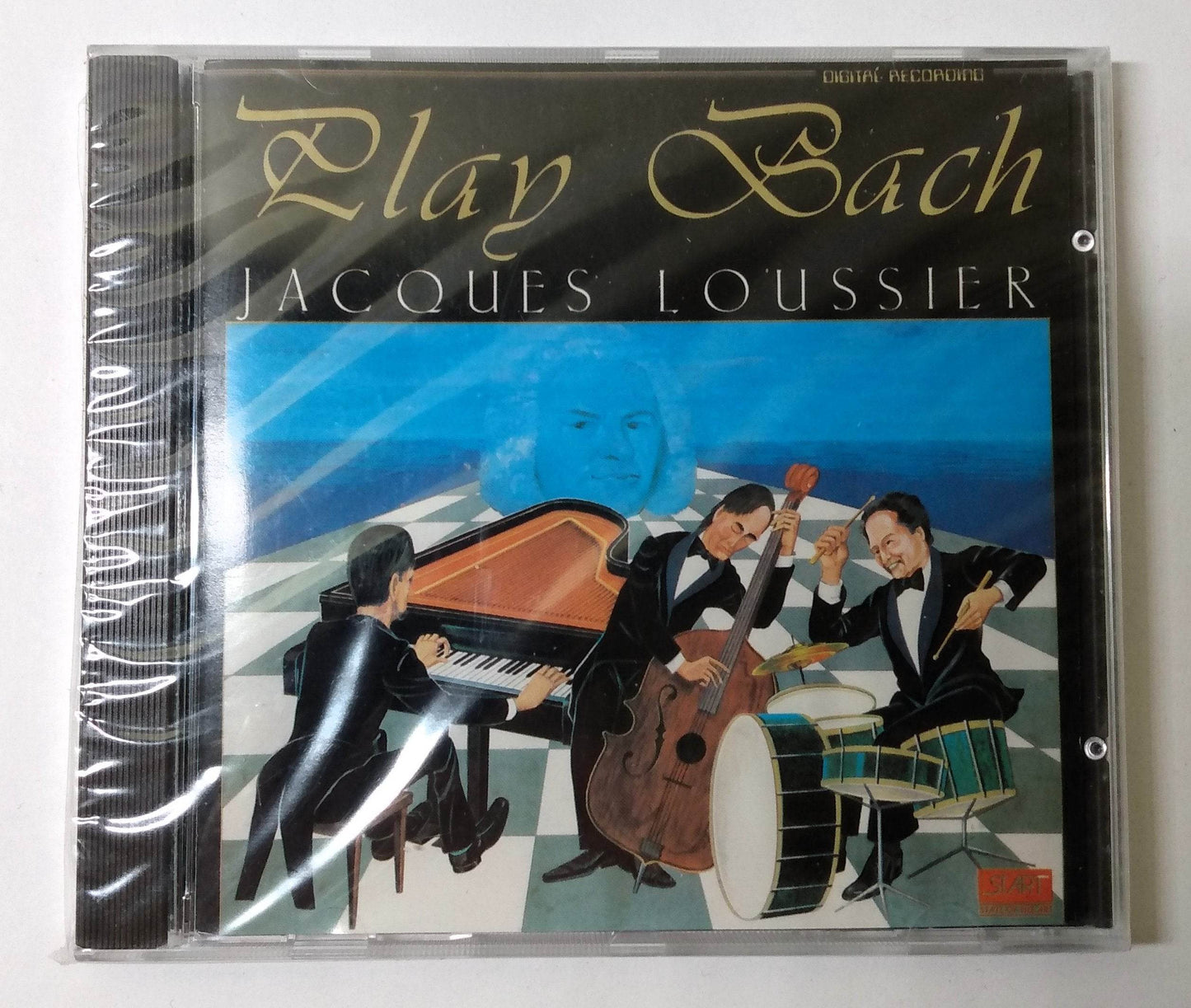 Jacques Loussier Play Bach Jazz Classical Album CD 1985 - TulipStuff