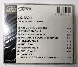 Jacques Loussier Play Bach Jazz Classical Album CD 1985 - TulipStuff