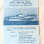Jadrolinija mv Jadran Summer 1963 Sailing Schedule Italy Yugoslavia Greece - TulipStuff