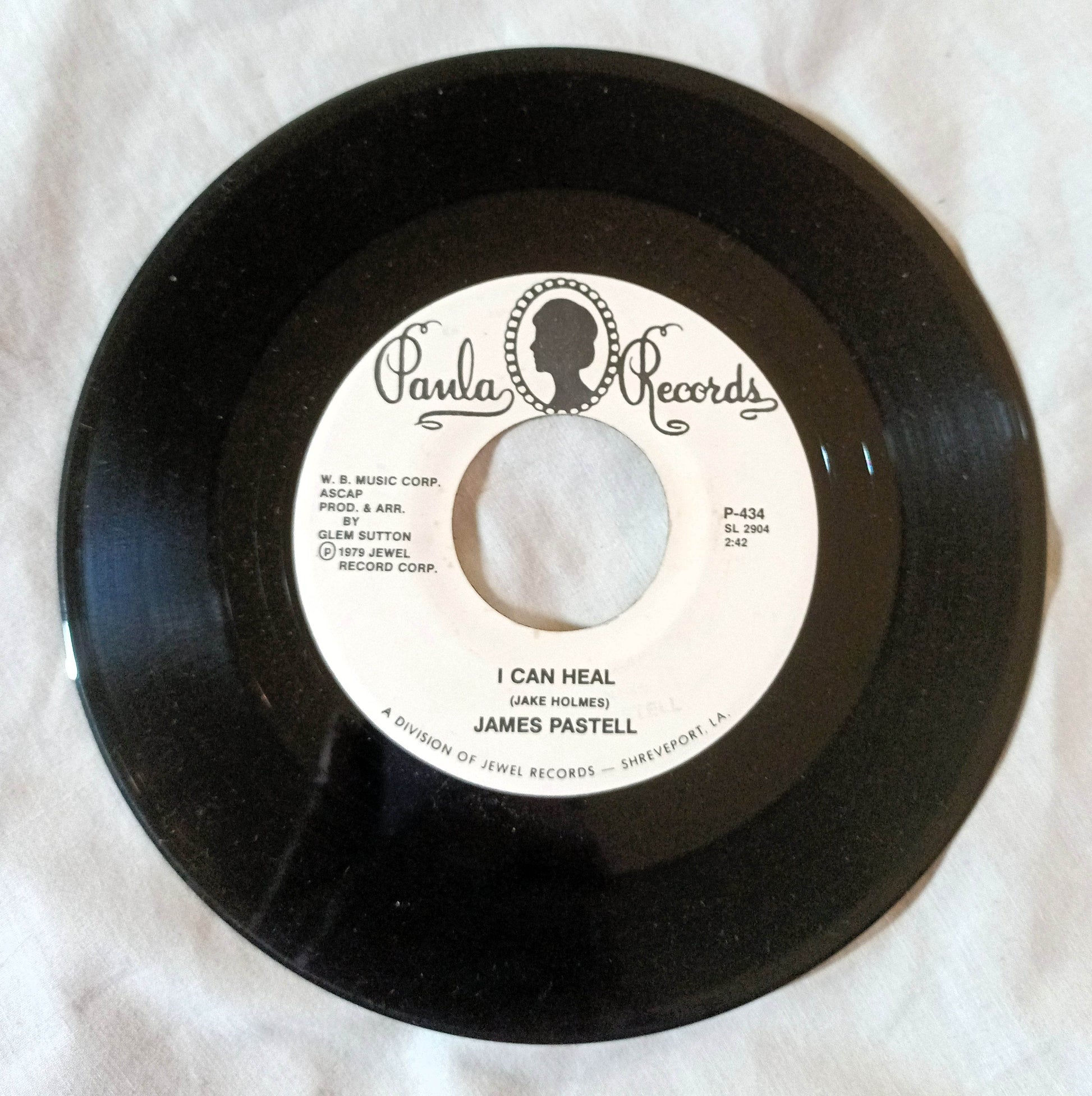 James Pastell Disco Pistol / I Can Heal 7" Vinyl 45rpm Promo 1979 - TulipStuff
