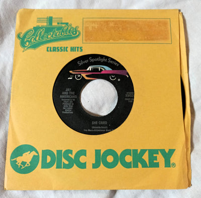 Jay And The Americans She Cried / Come A Little Bit Closer 7" Vinyl 1973 - TulipStuff