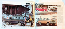 Load image into Gallery viewer, Jeep 1977 Auto Show Edition Brochure CJ-7 Pickup Cherokee Renegade - TulipStuff
