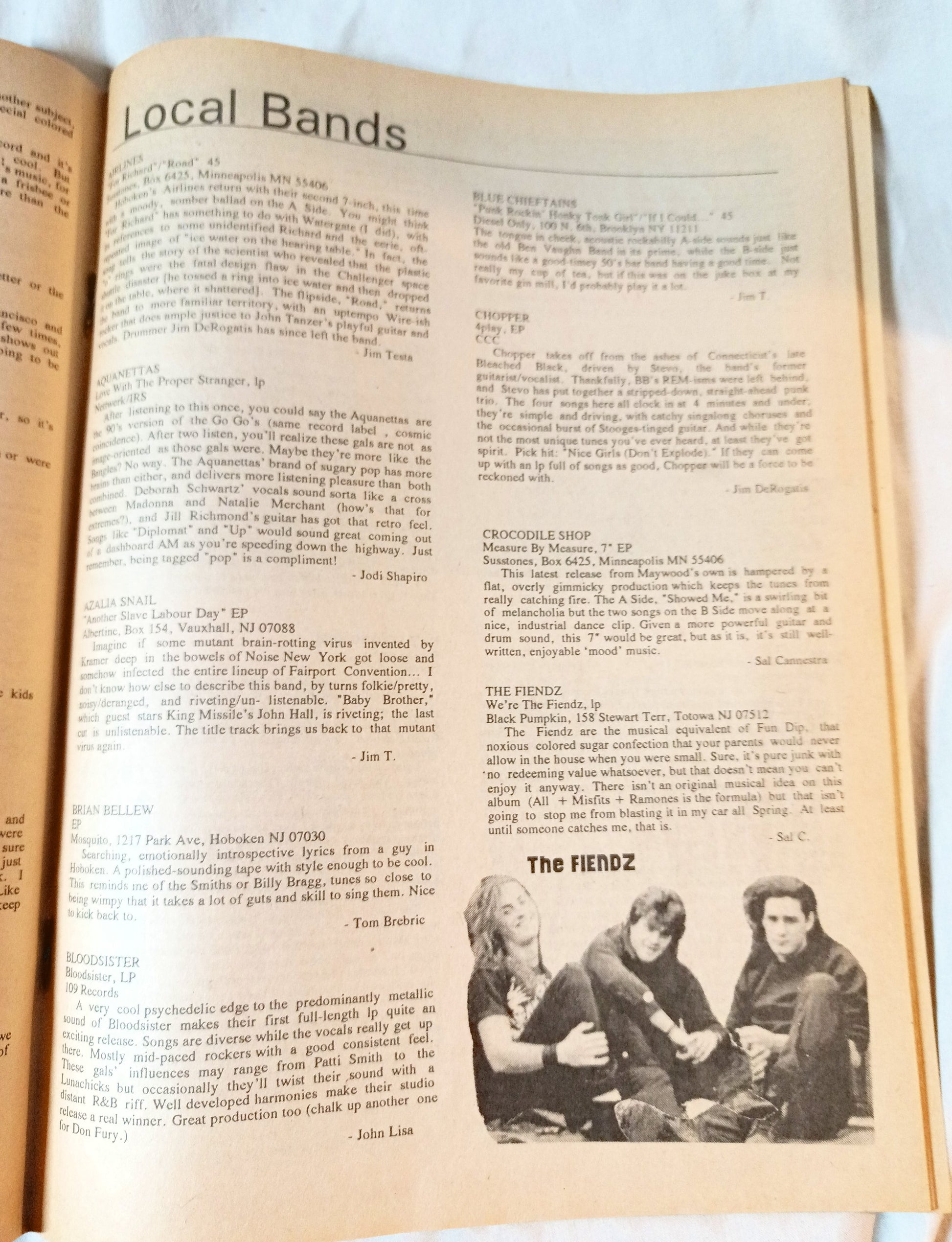 Jersey Beat #40 Summer 1990 Punk Fanzine Jawbreaker ABC No Rio A.O.D. - TulipStuff
