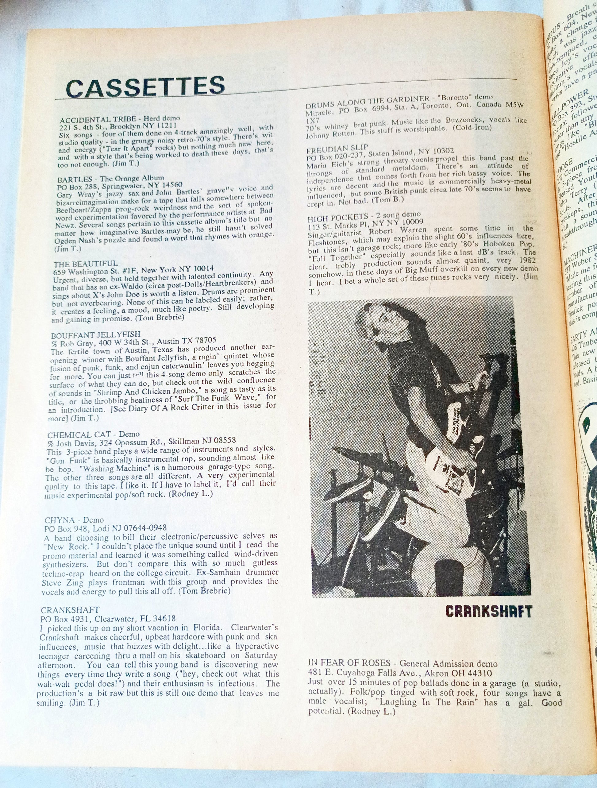 Jersey Beat #40 Summer 1990 Punk Fanzine Jawbreaker ABC No Rio A.O.D. - TulipStuff