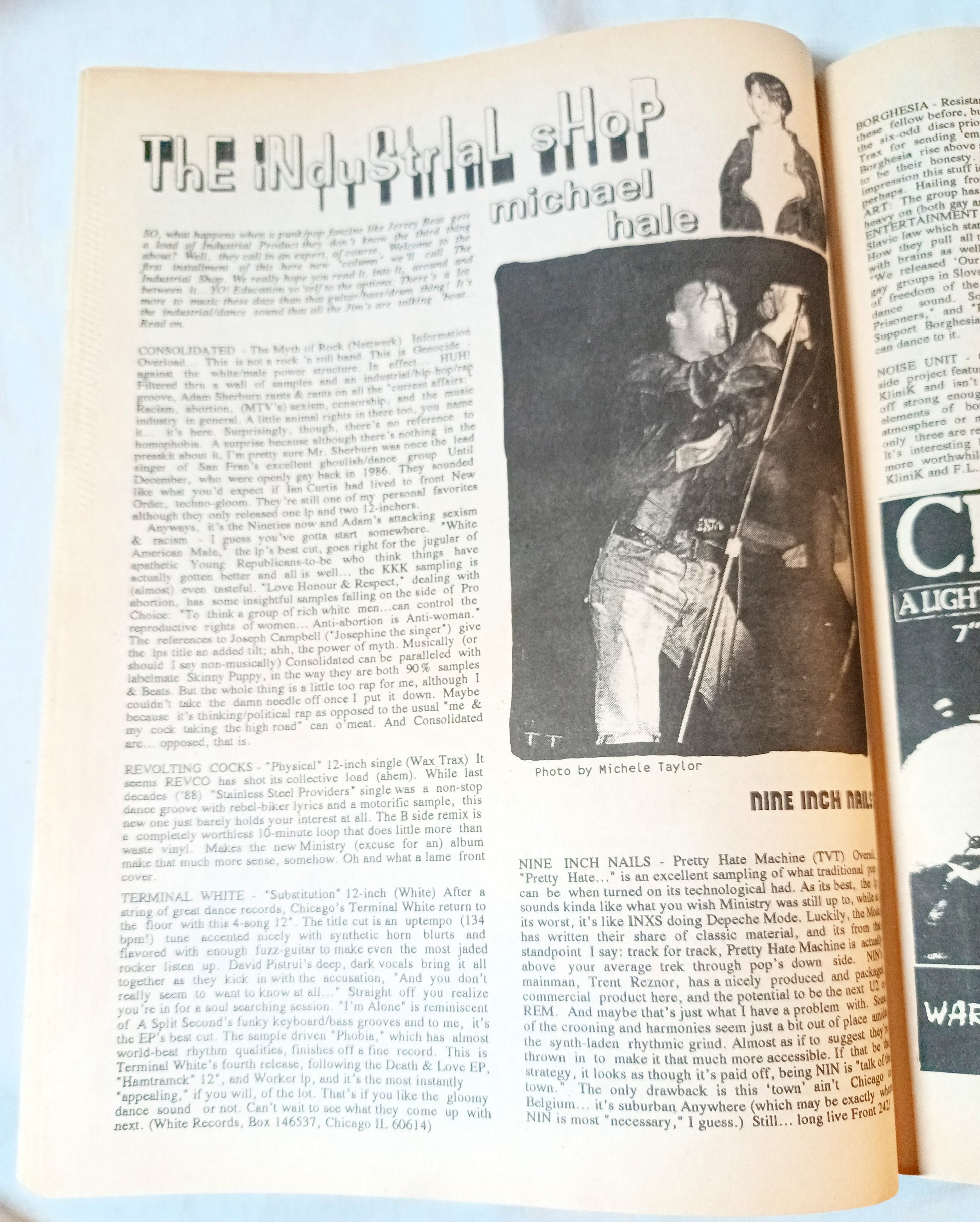 Jersey Beat #40 Summer 1990 Punk Fanzine Jawbreaker ABC No Rio A.O.D. - TulipStuff