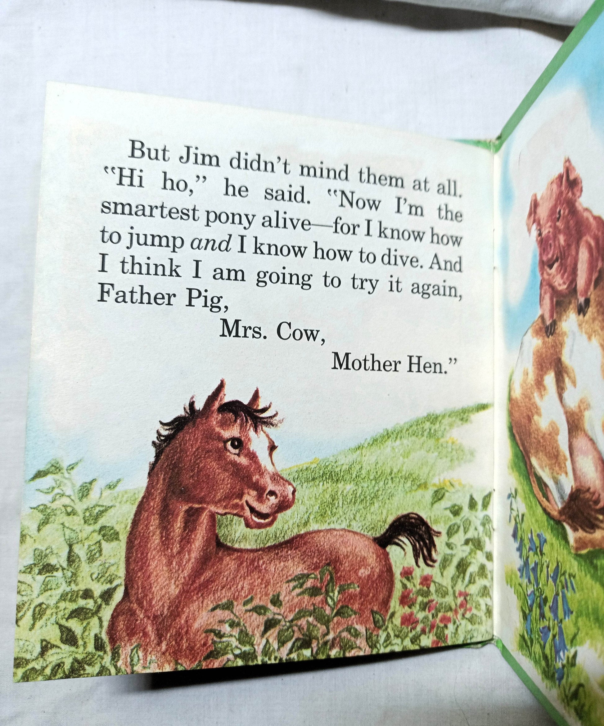 Jim Jump by Betty Ren Wright Tell-A-Tale Books Hardcover Whitman 1954 - TulipStuff