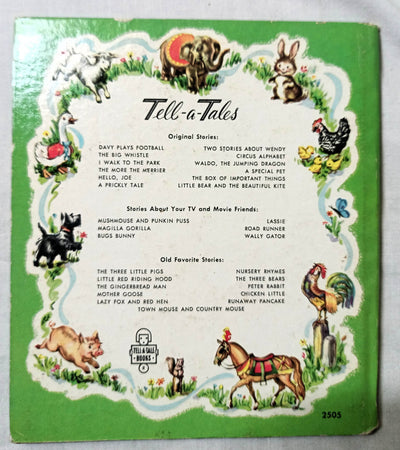 Jim Jump by Betty Ren Wright Tell-A-Tale Books Hardcover Whitman 1954 - TulipStuff