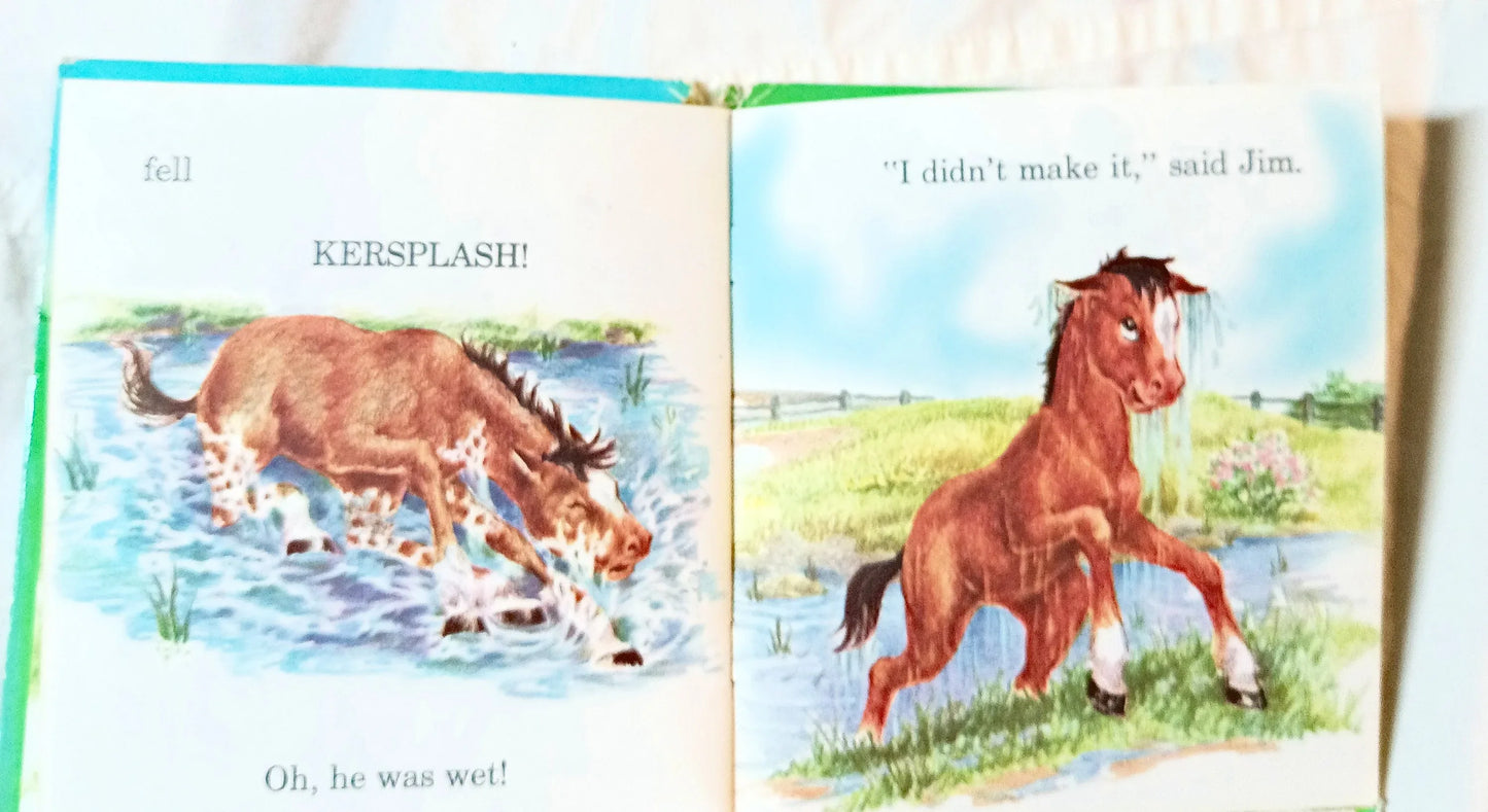 Jim Jump by Betty Ren Wright Tell-A-Tale Books Hardcover Whitman 1954 - TulipStuff