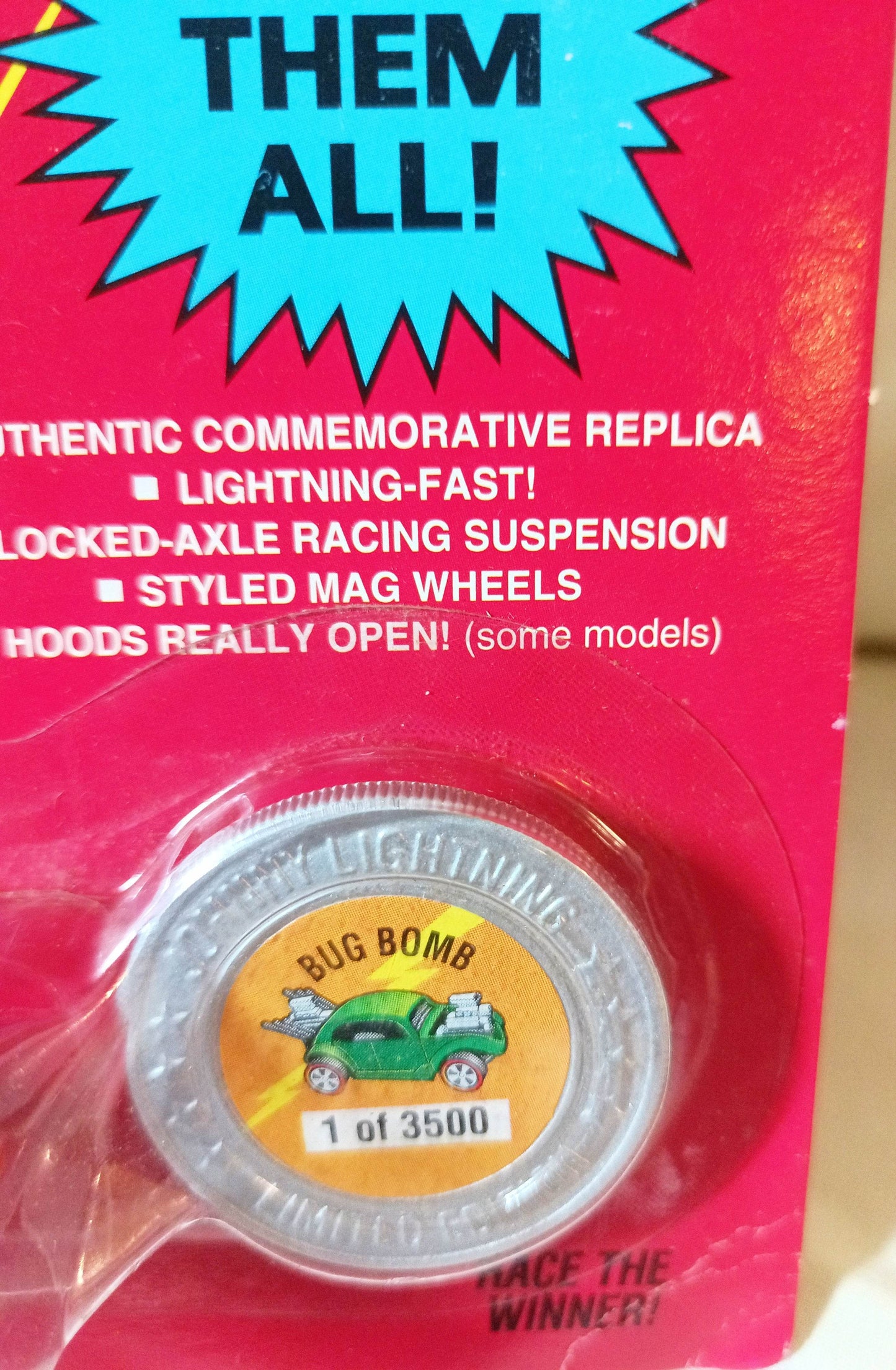 Johnny Lightning Commemorative Bug Bomb 1996 Seattle Toy Show Ltd Ed - TulipStuff