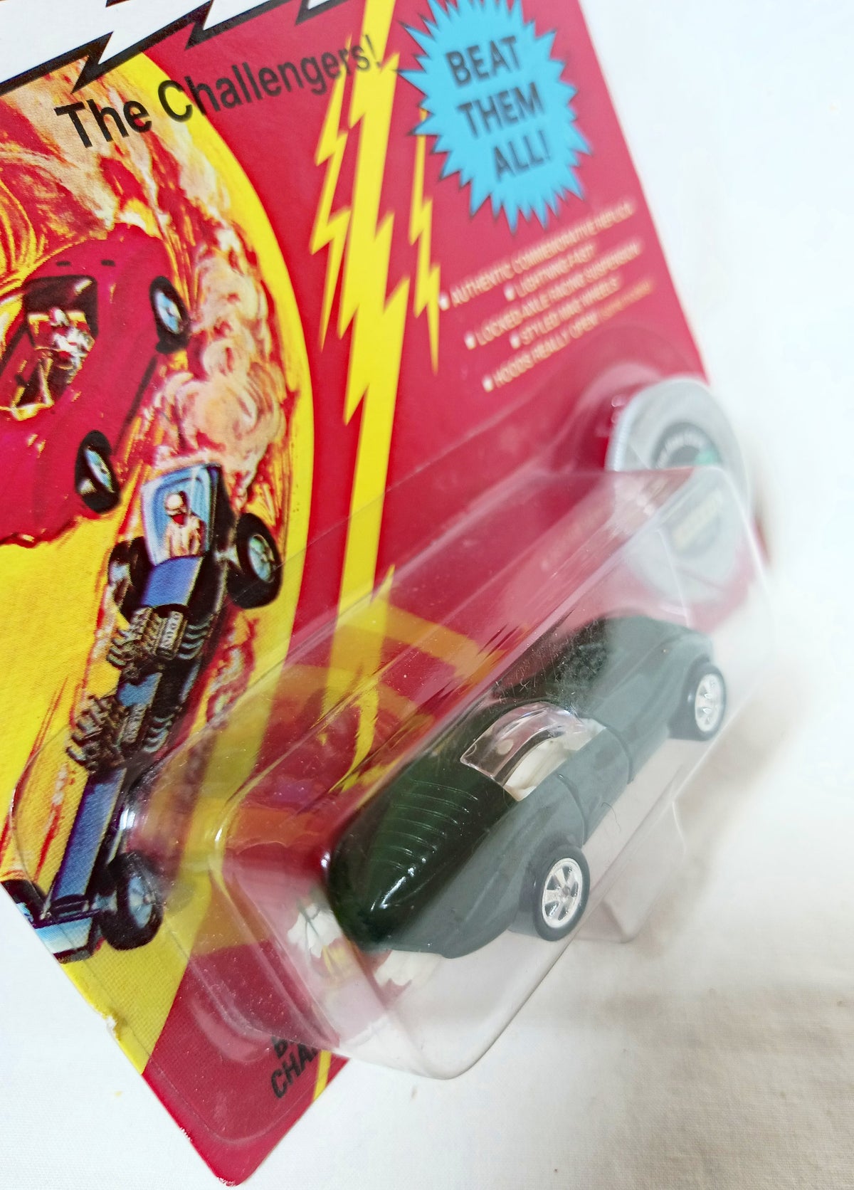 Johnny Lightning Commemorative Custom Mako Shark Green Ltd Ed 1995 - TulipStuff