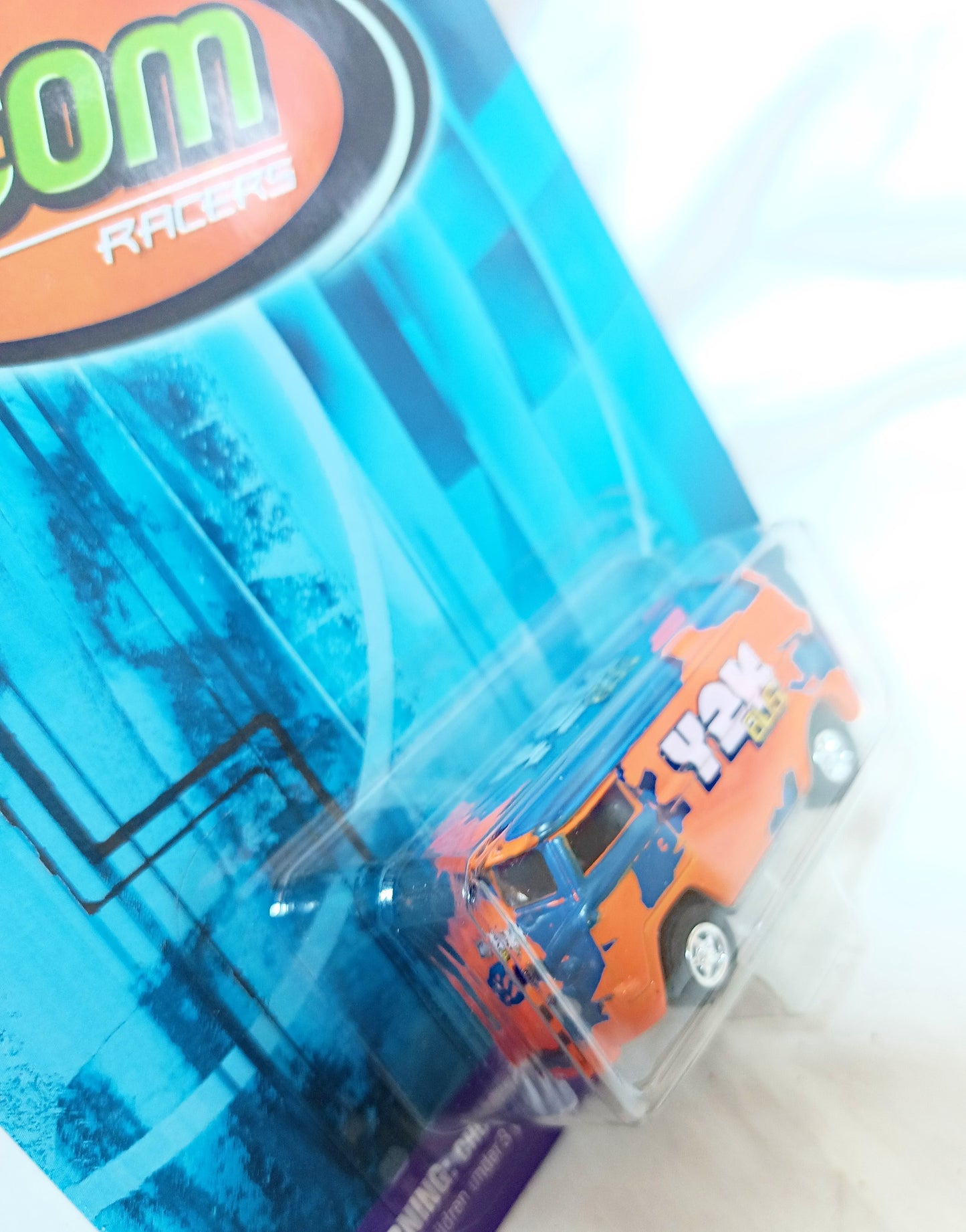 Johnny Lightning Dot Com Racers Y2K Bus 1960's VW Van Volkswagen - Tuliptuff