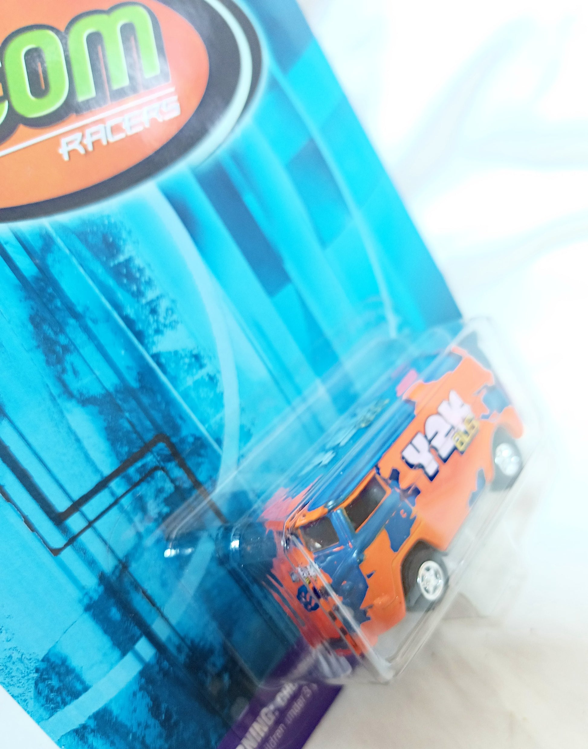 Johnny Lightning Dot Com Racers Y2K Bus 1960's VW Van Volkswagen - Tuliptuff