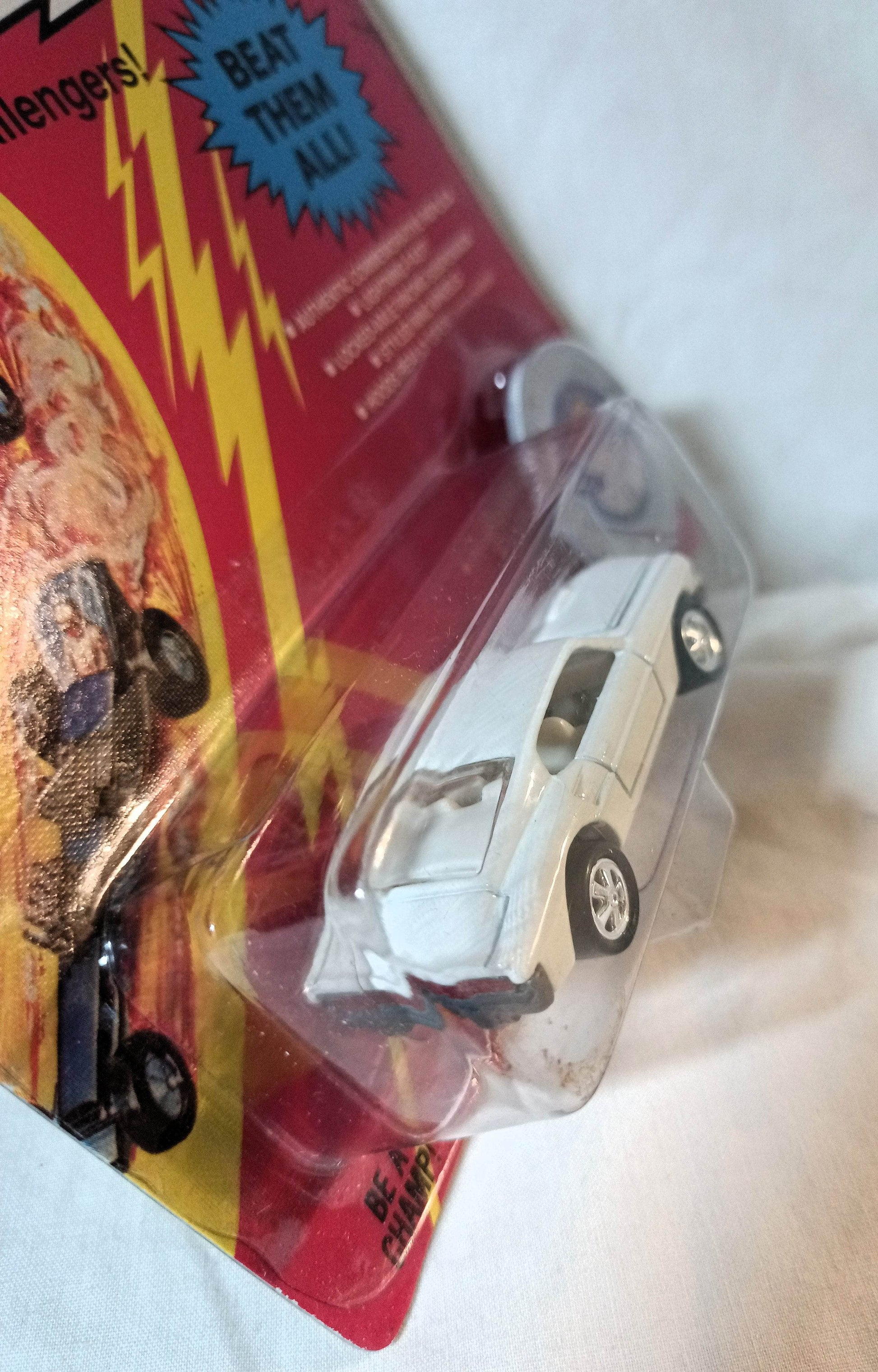 Johnny Lightning Commemorative Custom Mustang White Lightning 1995 - TulipStuff