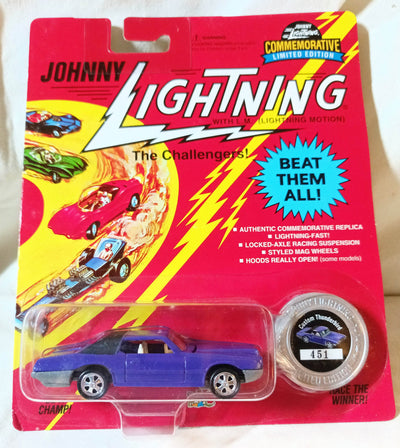 Johnny Lightning Custom Thunderbird Ride The Storm '96 Toy Fair Ltd Ed - TulipStuff