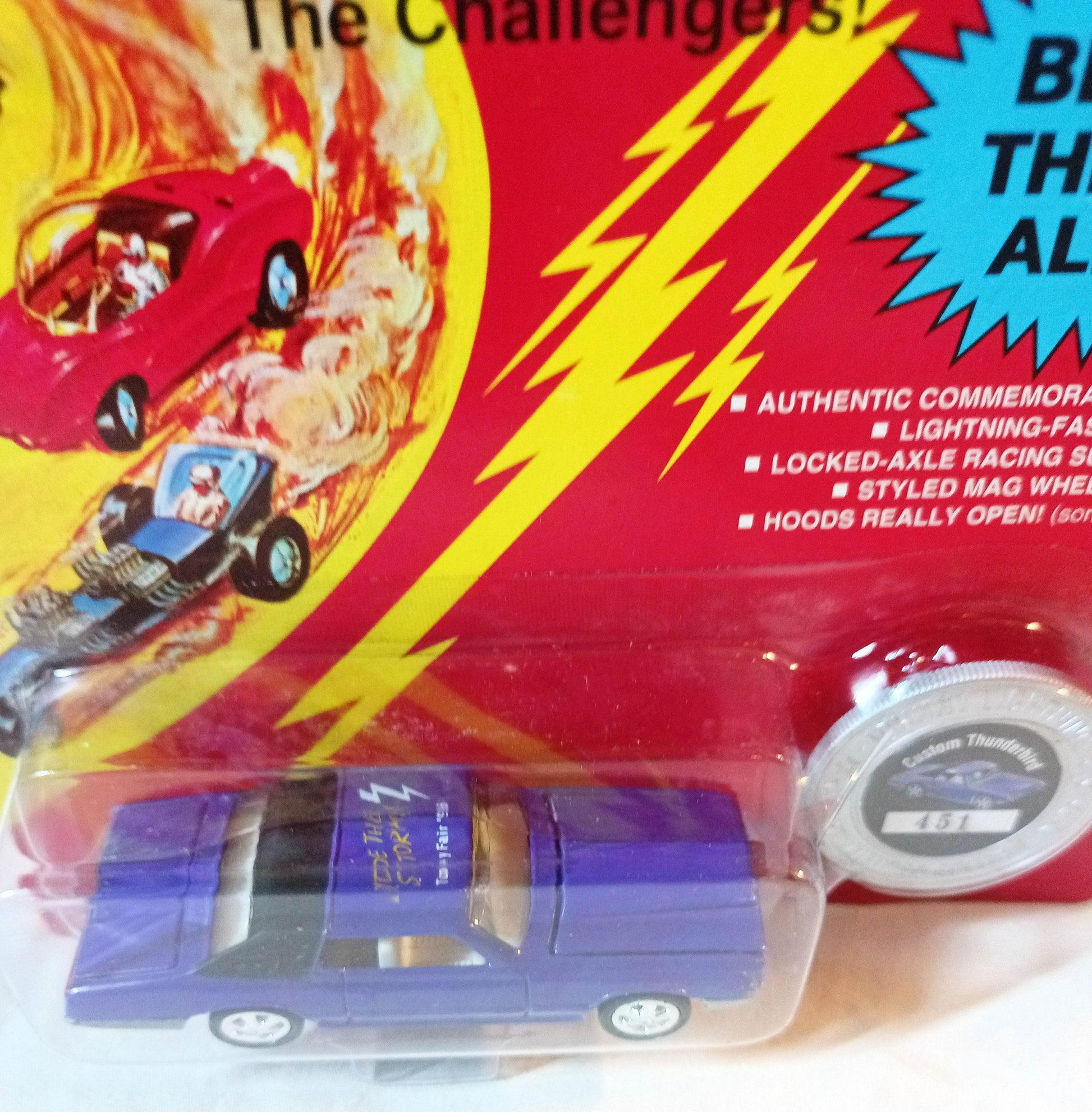 Johnny Lightning Custom Thunderbird Ride The Storm '96 Toy Fair Ltd Ed - TulipStuff