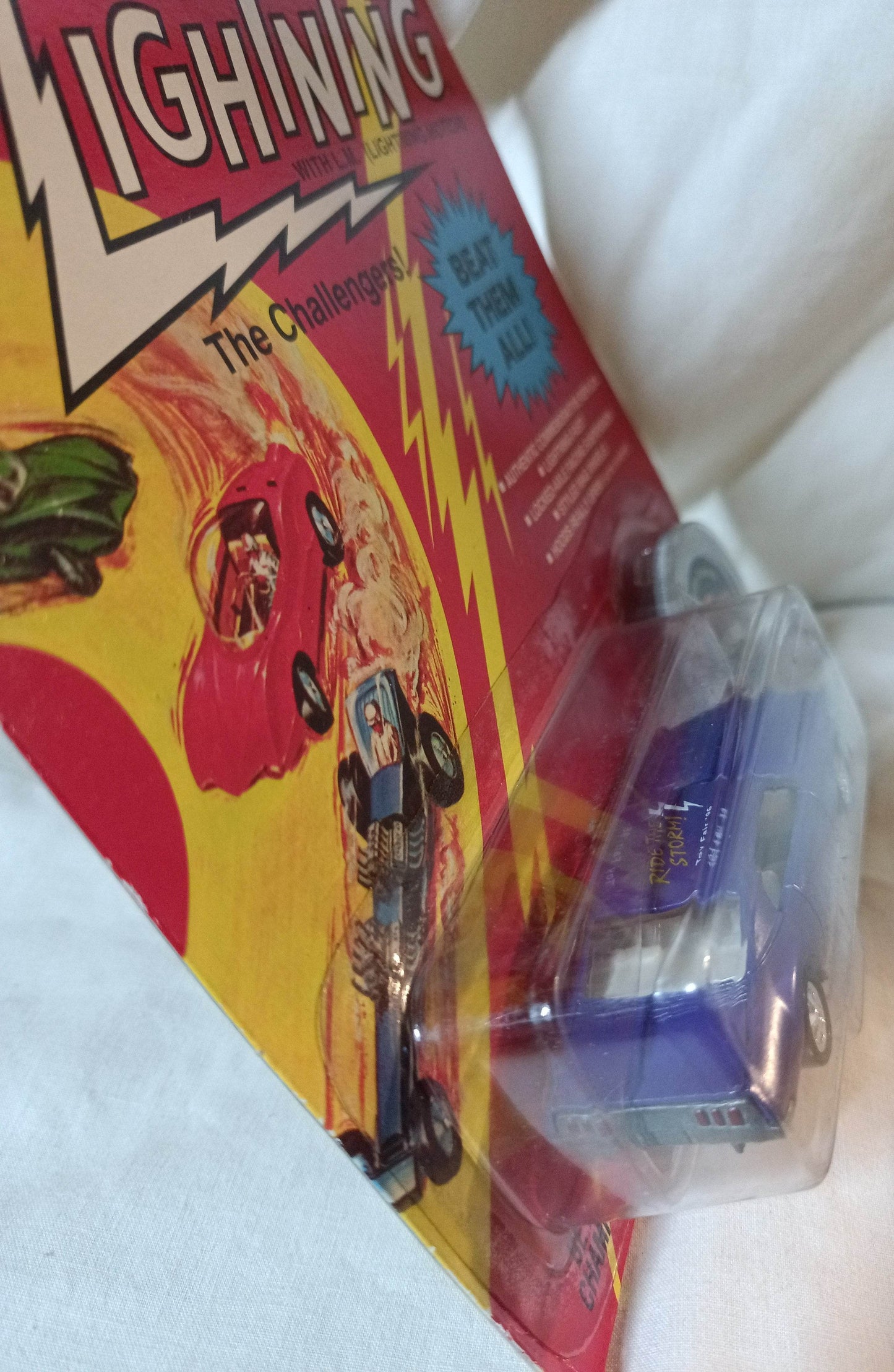 Johnny Lightning Custom Toronado Ride The Storm '96 Toy Fair Ltd Ed - TulipStuff