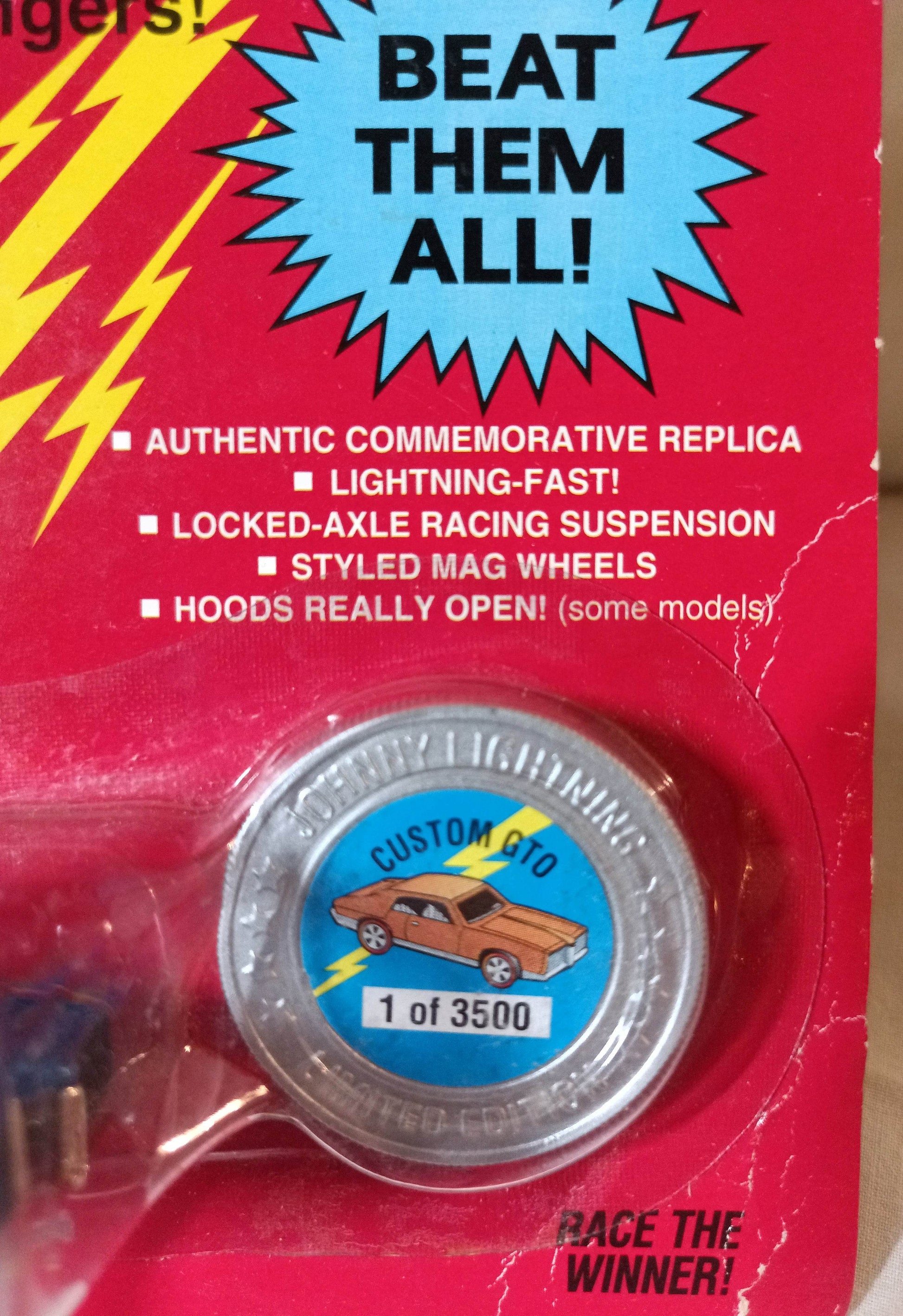 Johnny Lightning Commemorative Ltd Ed Custom GTO 1995 Seattle Toy Show - TulipStuff