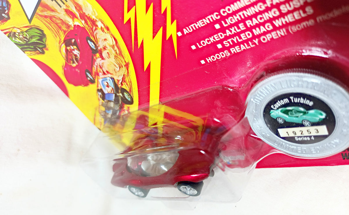 Johnny Lightning Commemorative Ltd Ed Custom Turbine Red 1995 - TulipStuff