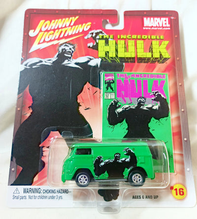 Johnny Lightning Marvel New Incredible Hulk #377 1960's VW Van - TulipStuff