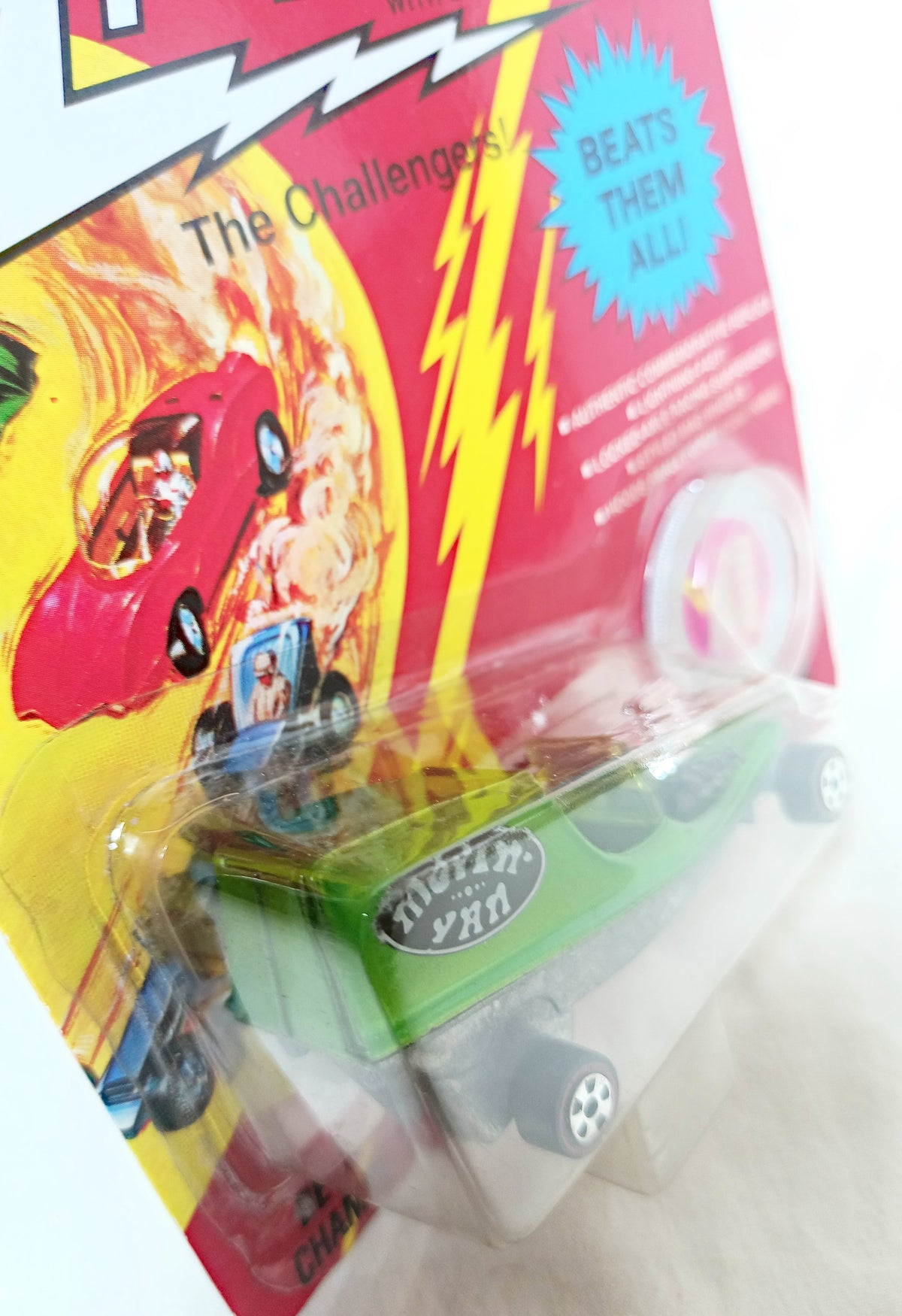 Johnny Lightning Commemorative Series J Movin' Van Green 1993 - TulipStuff