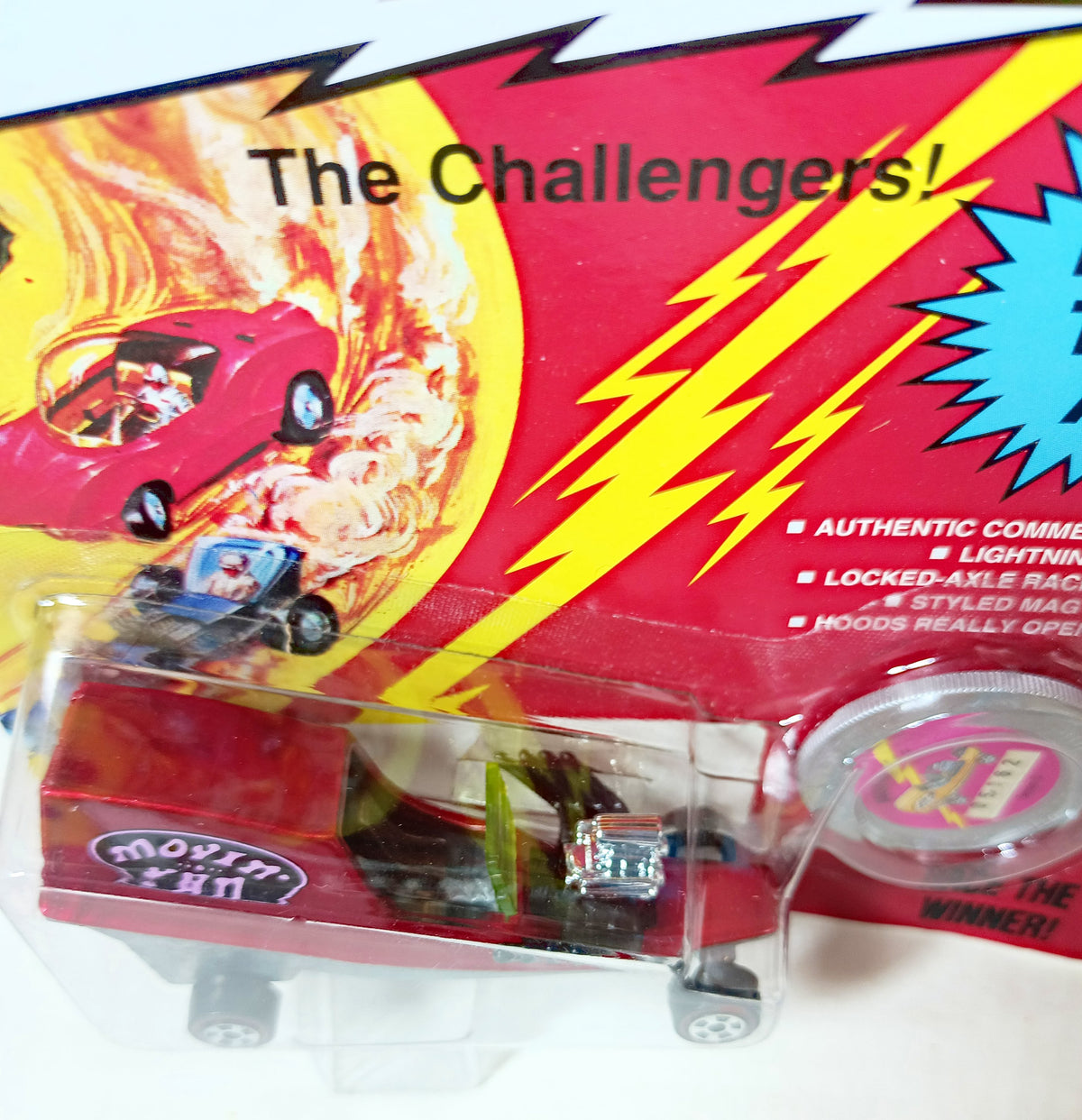 Johnny Lightning Commemorative Series D Movin' Van Red 1993 - Tulipstuff