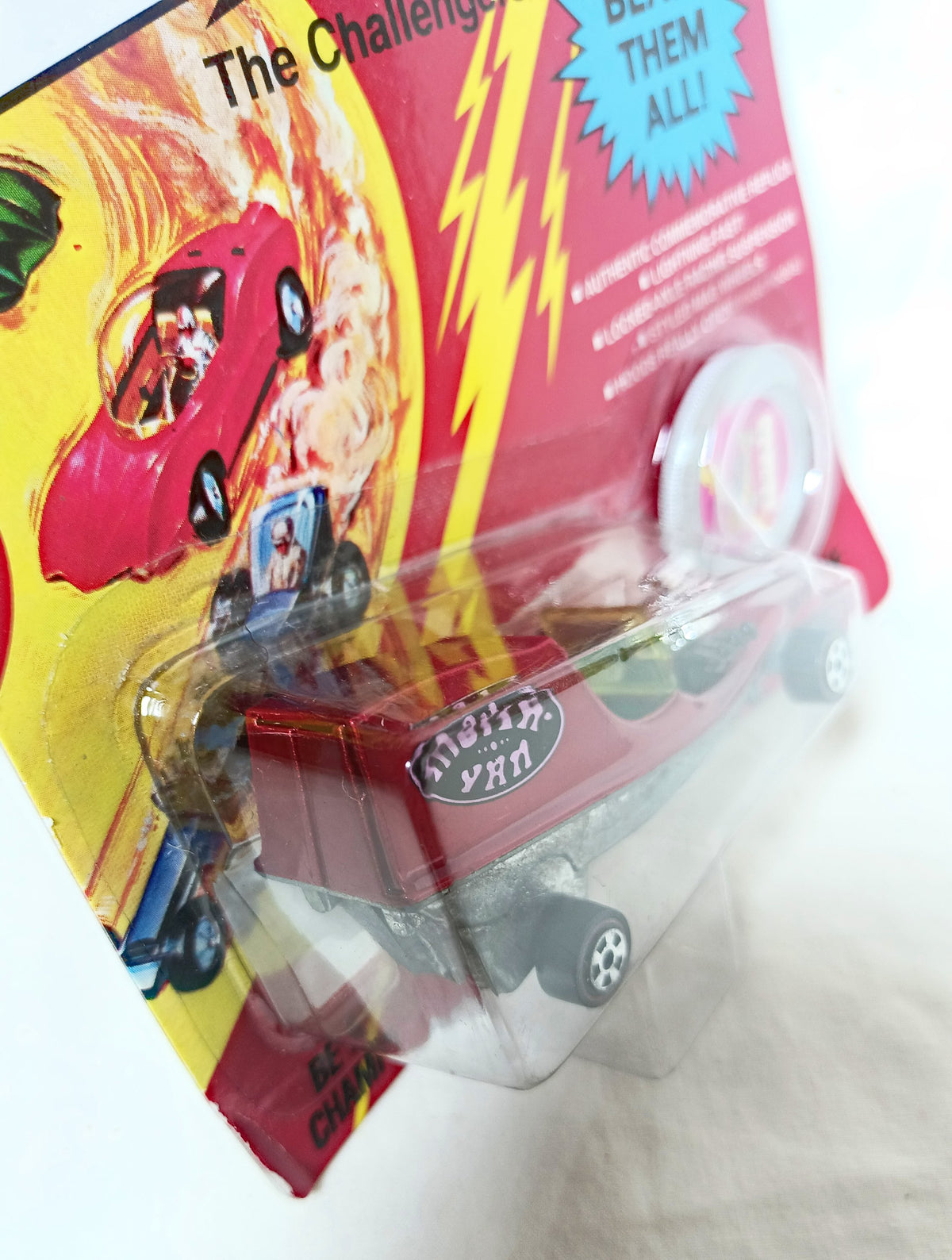 Johnny Lightning Commemorative Series D Movin' Van Red 1993 - Tulipstuff