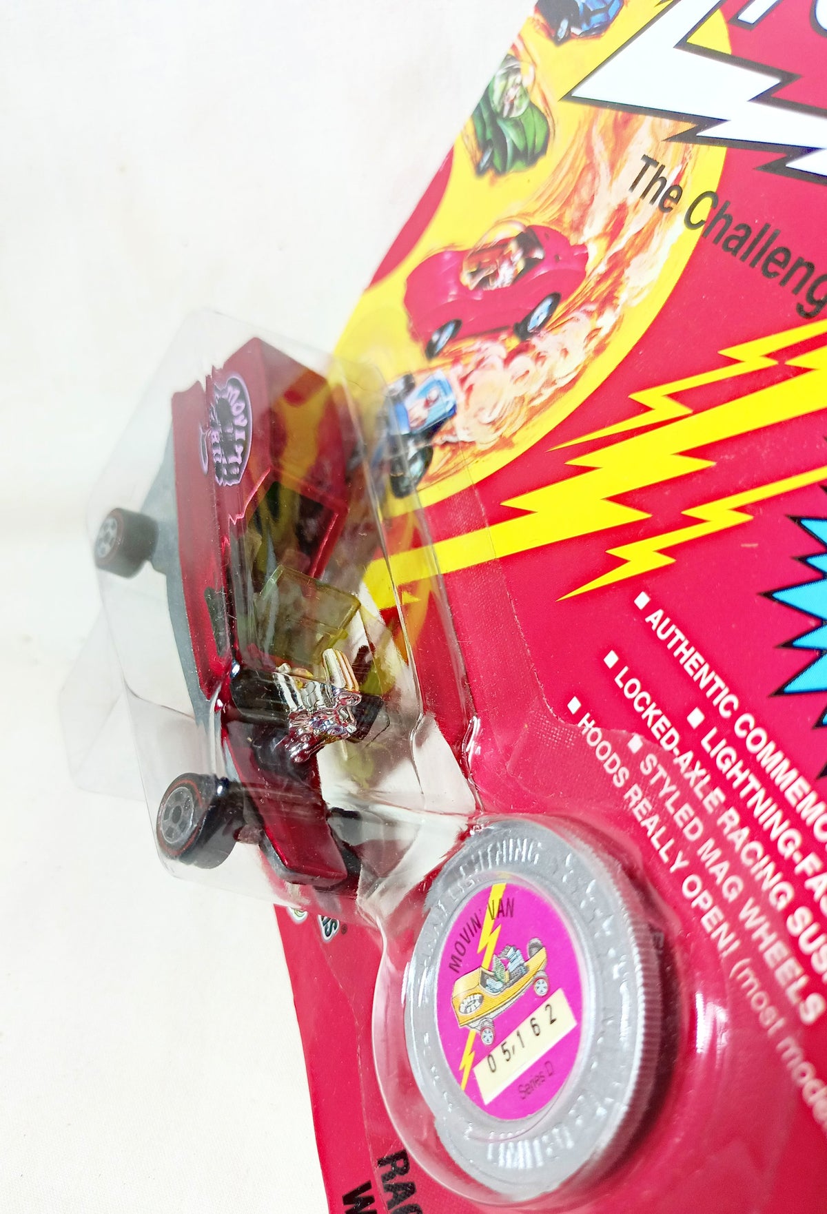 Johnny Lightning Commemorative Series D Movin' Van Red 1993 - Tulipstuff