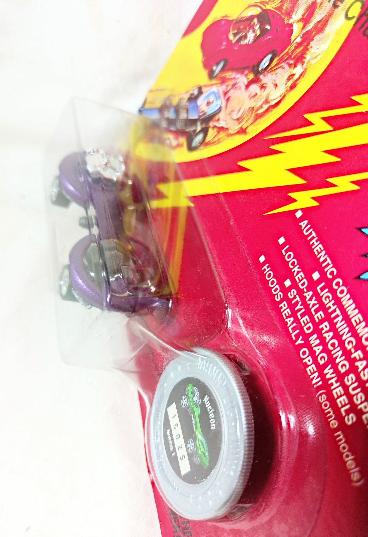 Johnny Lightning Commemorative Series 1 Nucleon Spaceship Car 1995 - TulipStuff