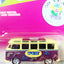 Johnny Lightning Pez 50 Years Volkswagen VW Samba Bus 2002 Purple - TulipStuff