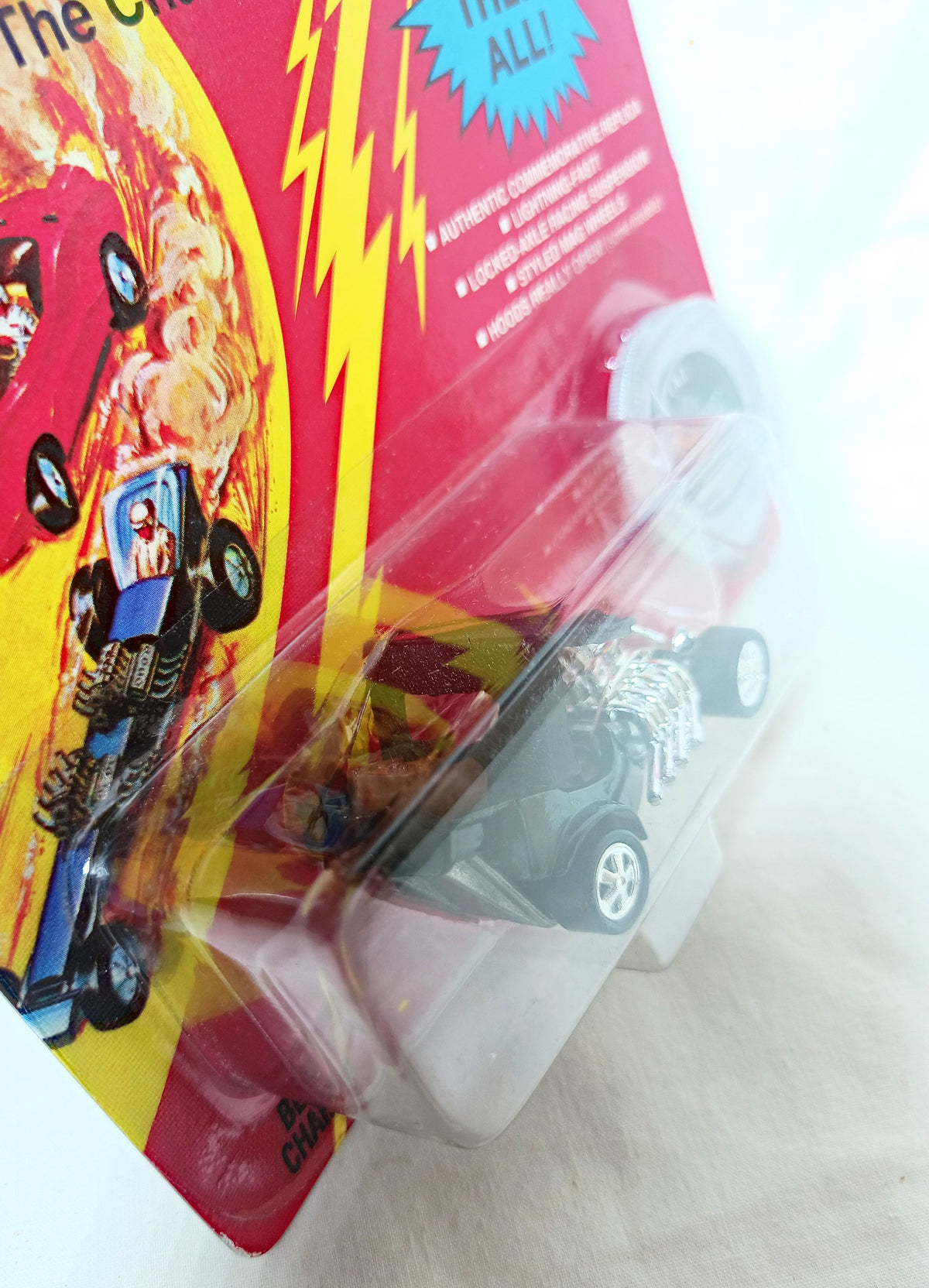 Johnny Lightning Commemorative T.N.T. Hot Rod Black Ltd Ed  1995 - TulipStuff