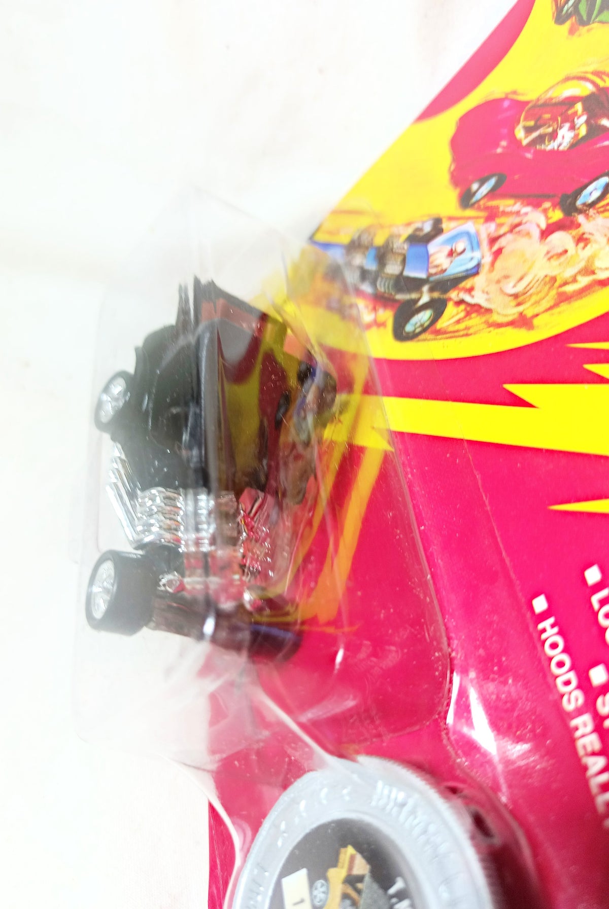 Johnny Lightning Commemorative T.N.T. Hot Rod Black Ltd Ed  1995 - TulipStuff