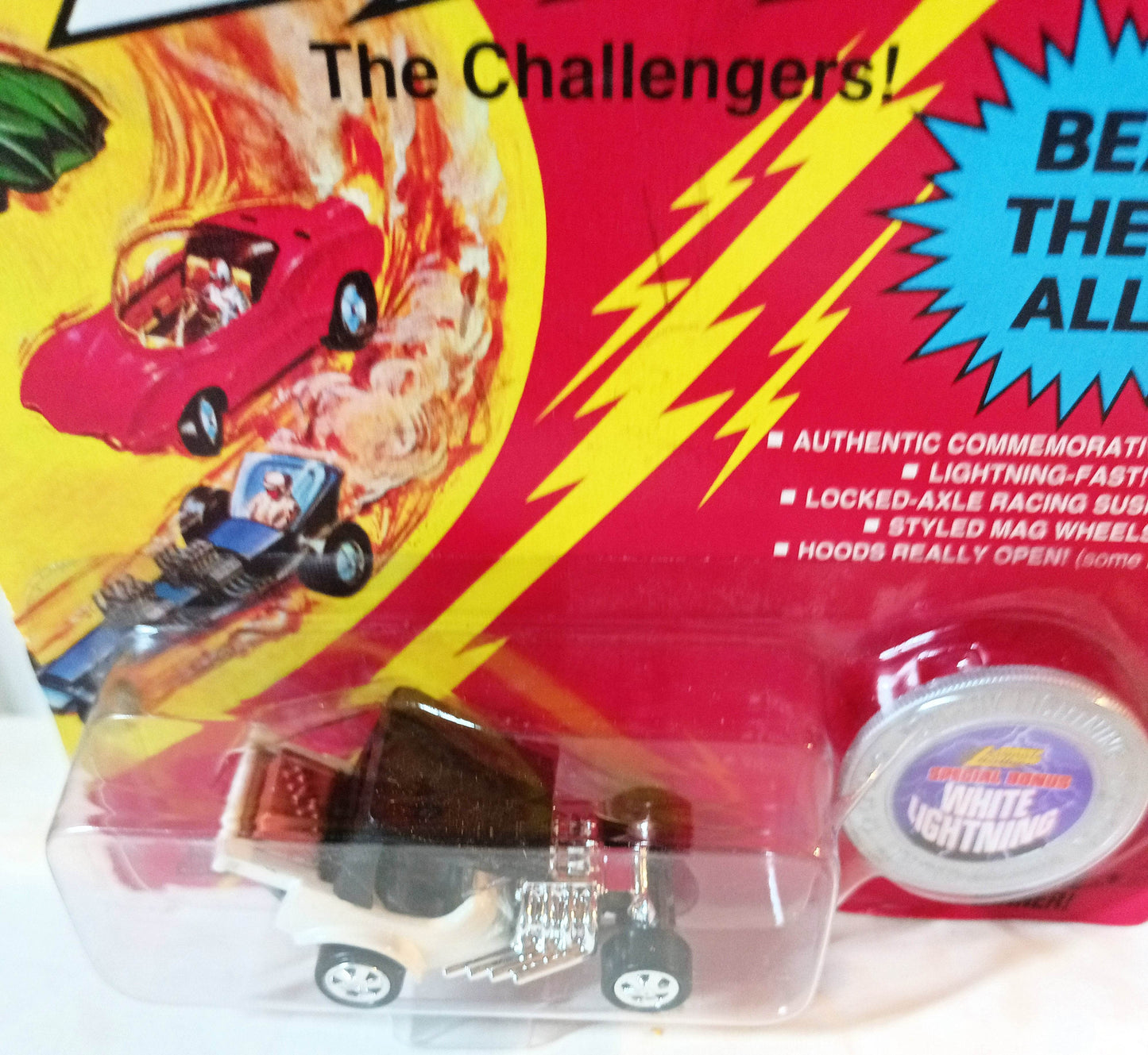 Johnny Lightning Commemorative Ltd Ed T.N.T. White Lightning 1995 - TulipStuff