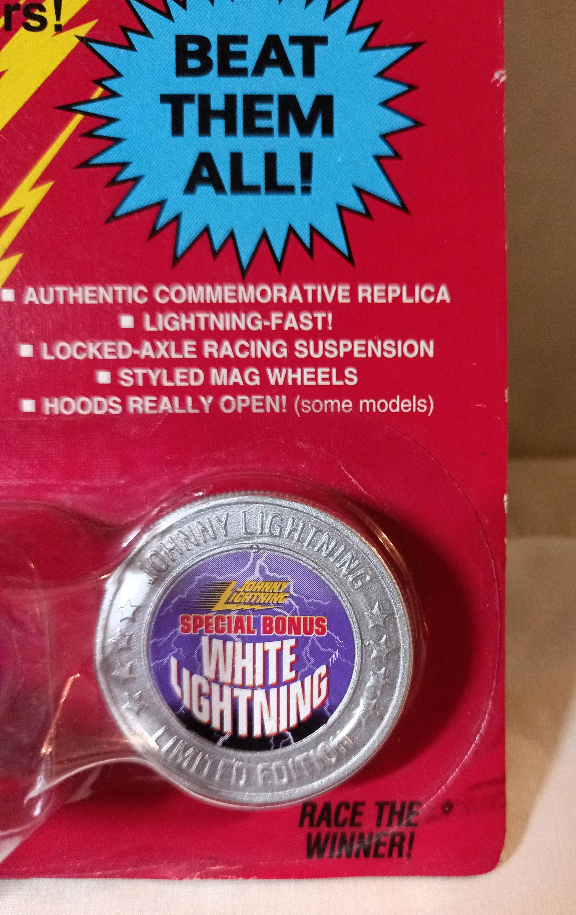 Johnny Lightning Commemorative Ltd Ed T.N.T. White Lightning 1995 - TulipStuff