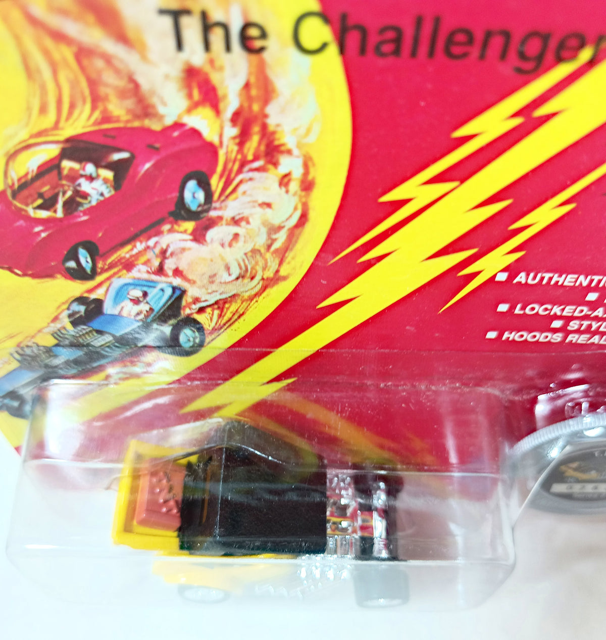 Johnny Lightning Commemorative T.N.T. Hot Rod Yellow Ltd Ed  1995 - TulipStuff