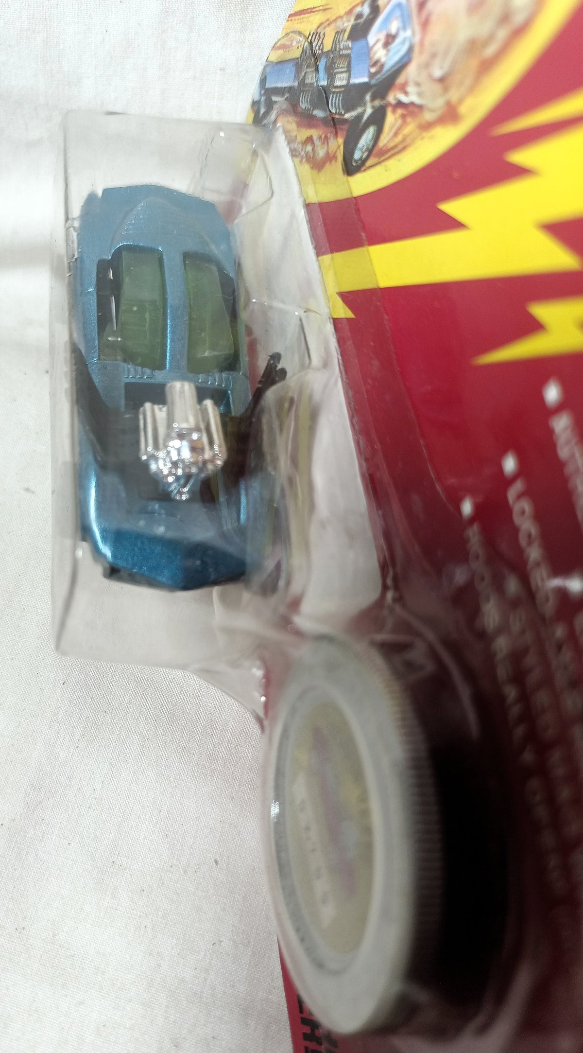 Johnny Lightning Commemorative Series H Vicious Vette Blue 1993 - TulipStuff