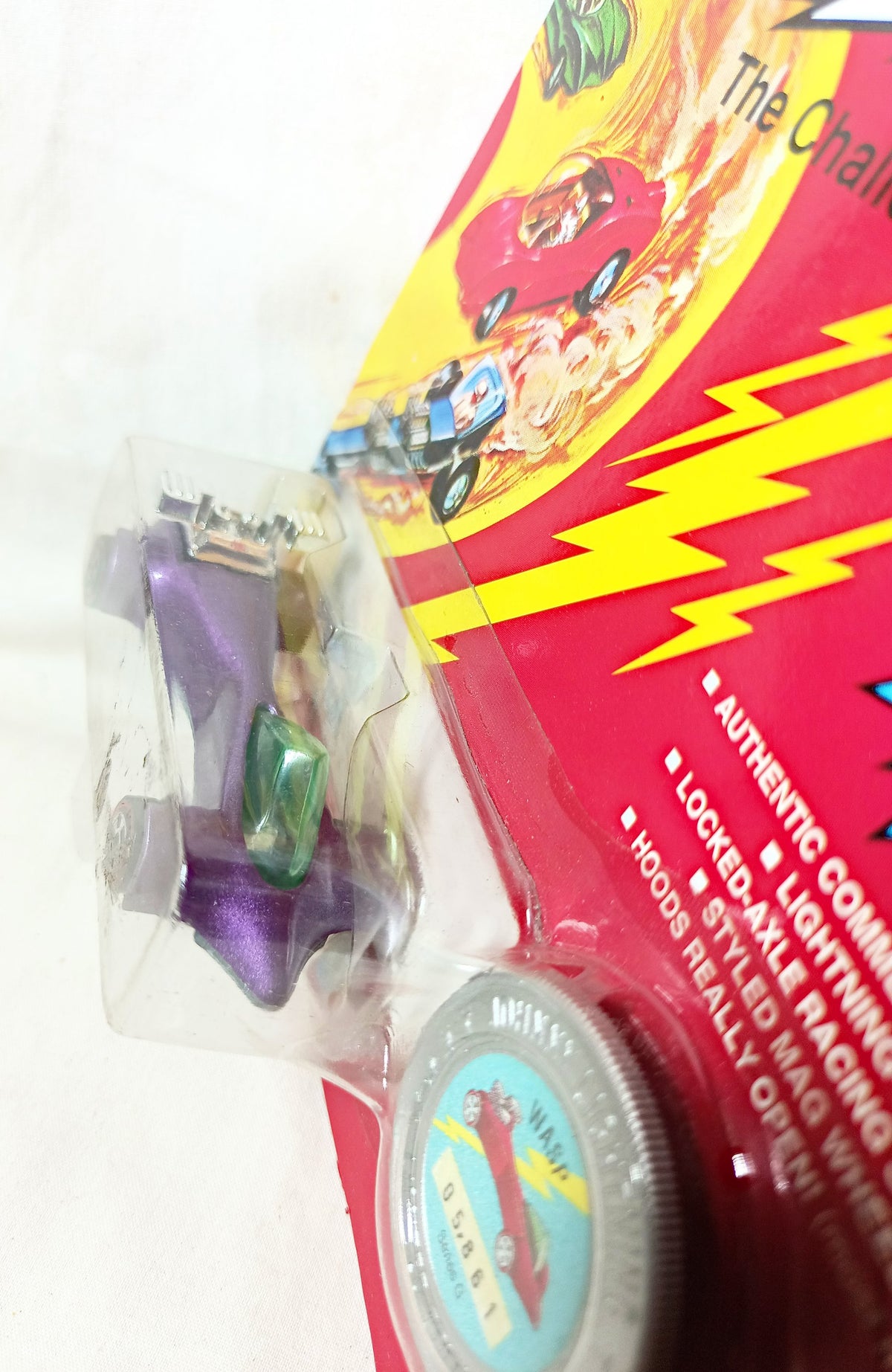 Johnny Lightning Commemorative Series G Wasp Purple 1993 - TulipStuff
