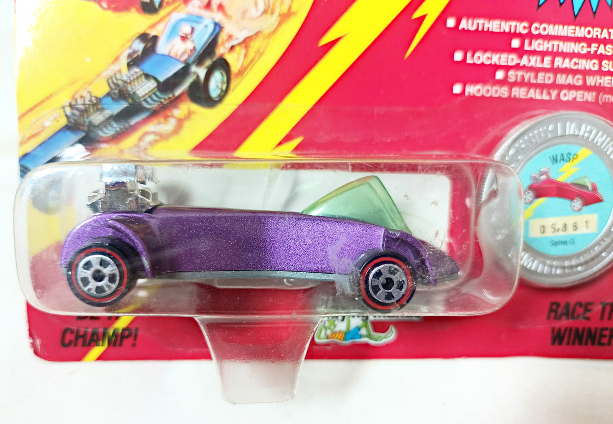 Johnny Lightning Commemorative Series G Wasp Purple 1993 - TulipStuff