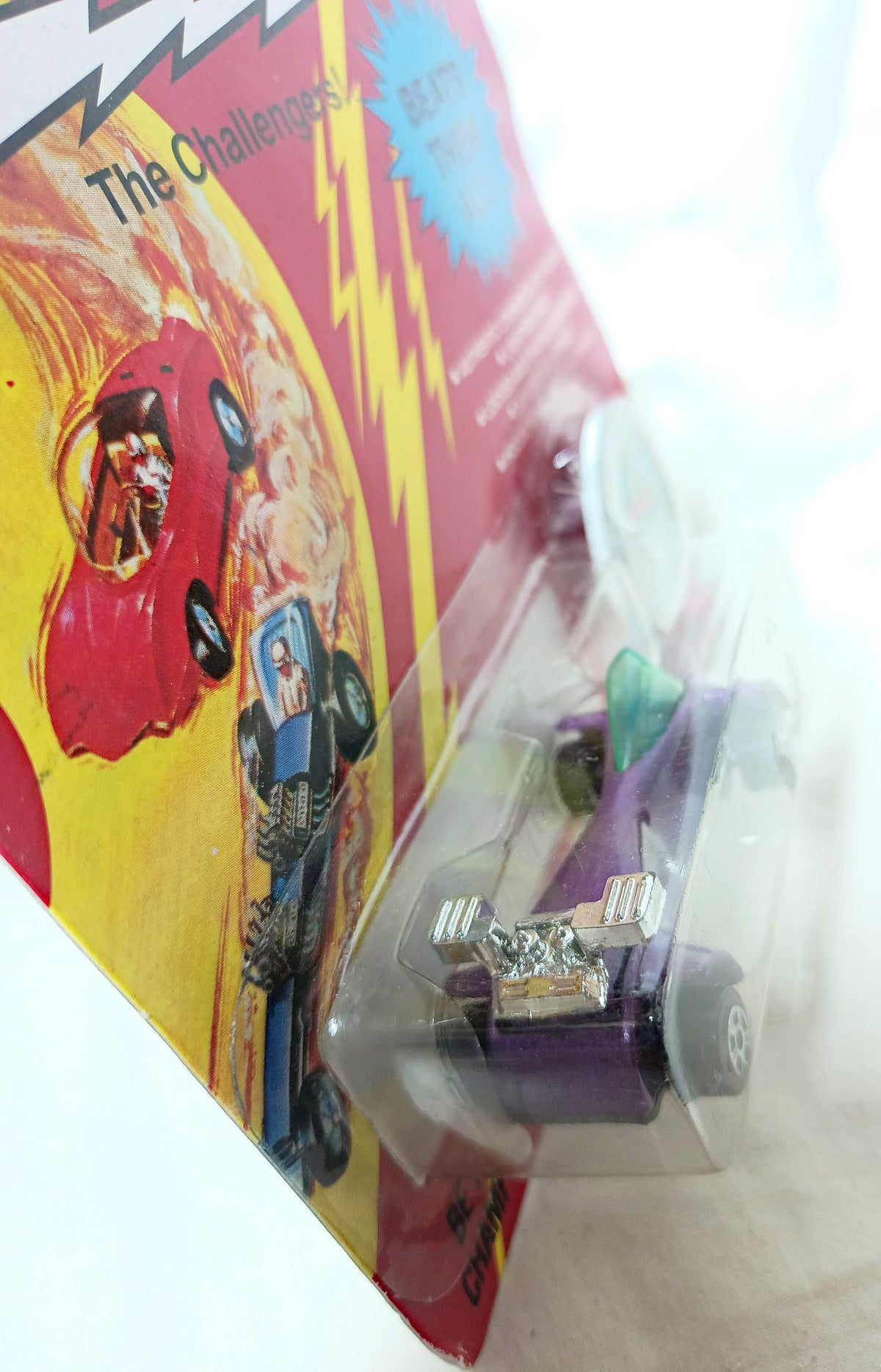 Johnny Lightning Commemorative Series G Wasp Purple 1993 - TulipStuff
