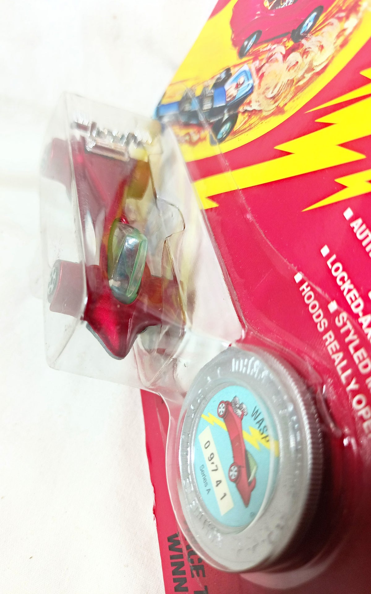 Johnny Lightning Commemorative Series A Wasp Red 1993 - TulipStuff